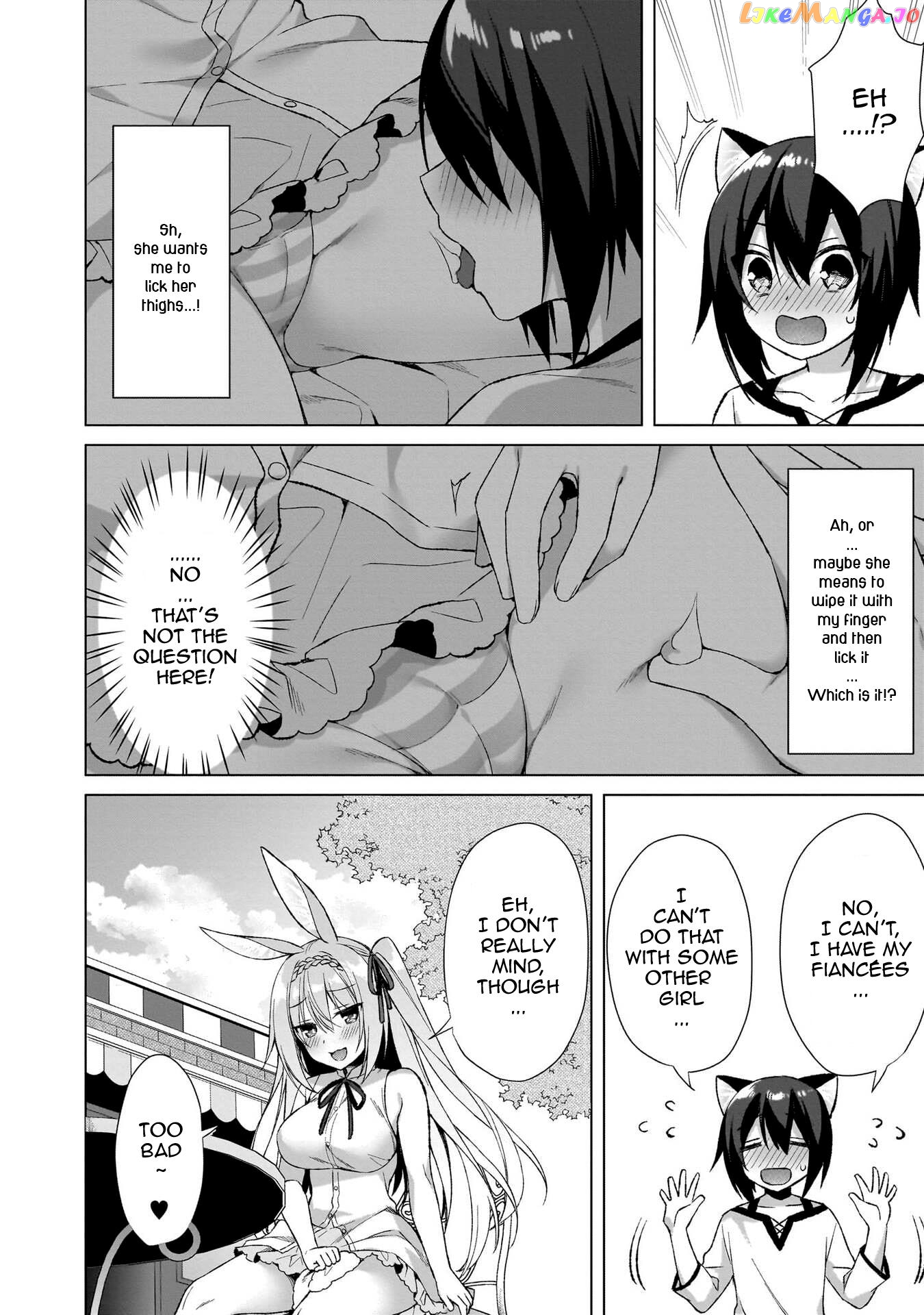 Boku No Risou No Isekai Seikatsu ~Tensei Shitara Kemomimi Musume Darake No Sekai De Harem Ni~ Chapter 5 - page 24