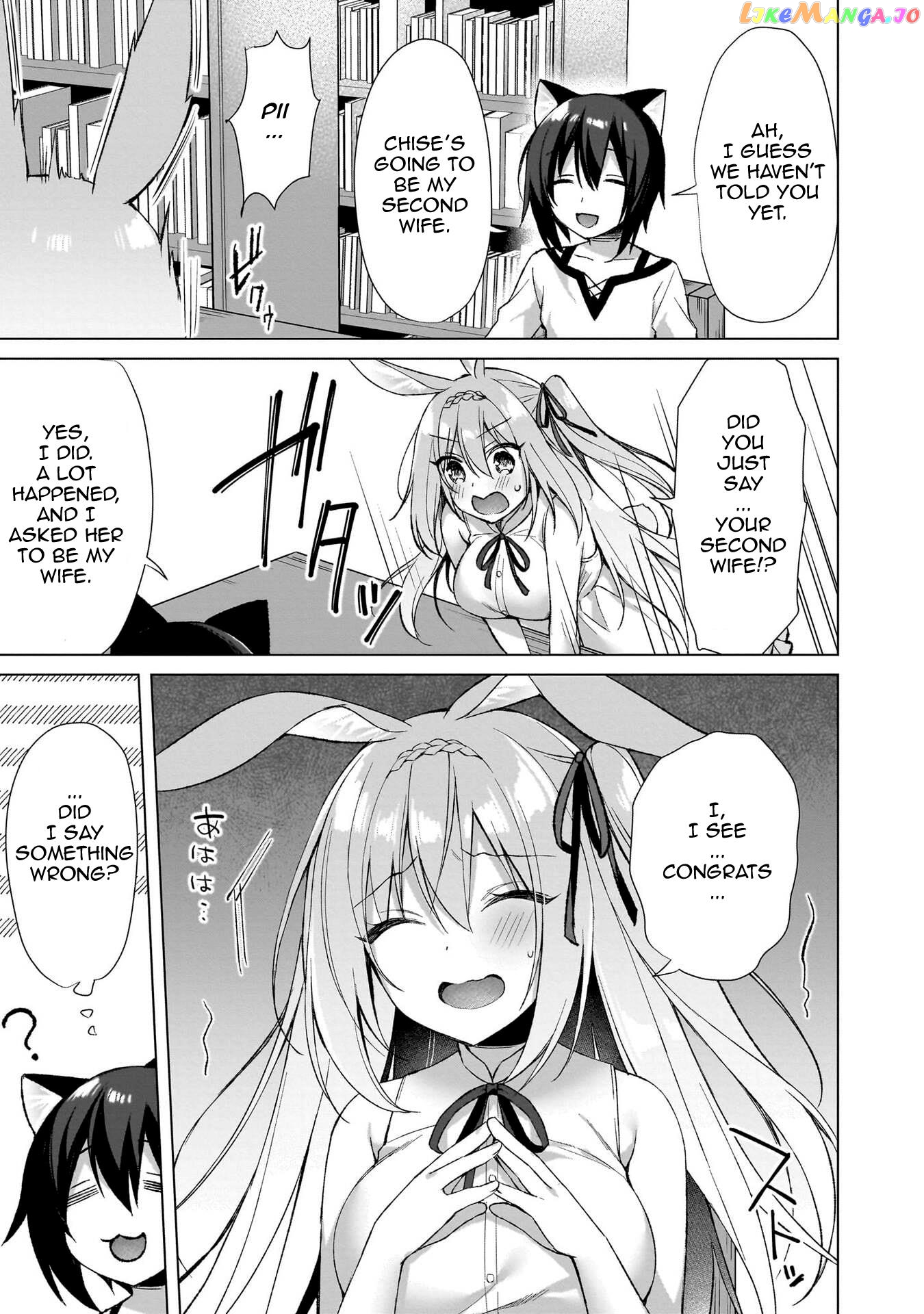 Boku No Risou No Isekai Seikatsu ~Tensei Shitara Kemomimi Musume Darake No Sekai De Harem Ni~ Chapter 5 - page 7