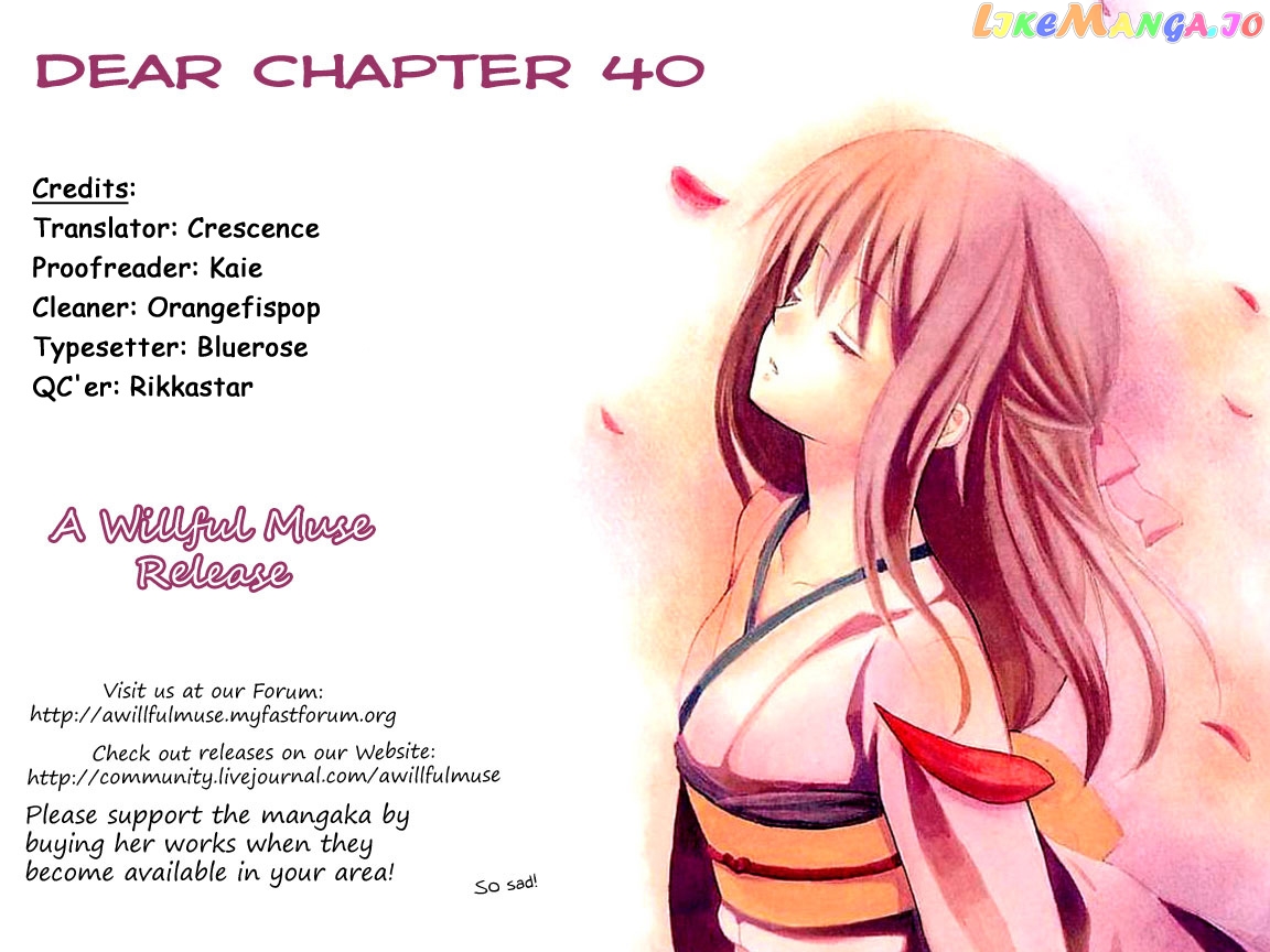 Dear - Manga chapter 40 - page 1