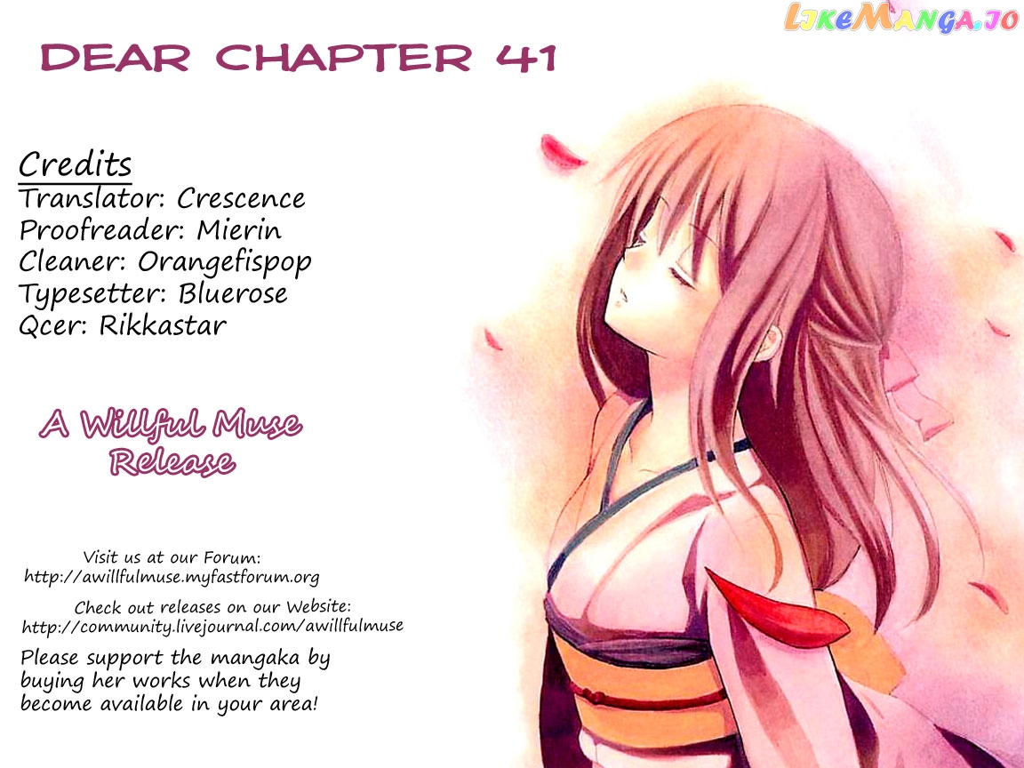 Dear - Manga chapter 41 - page 1