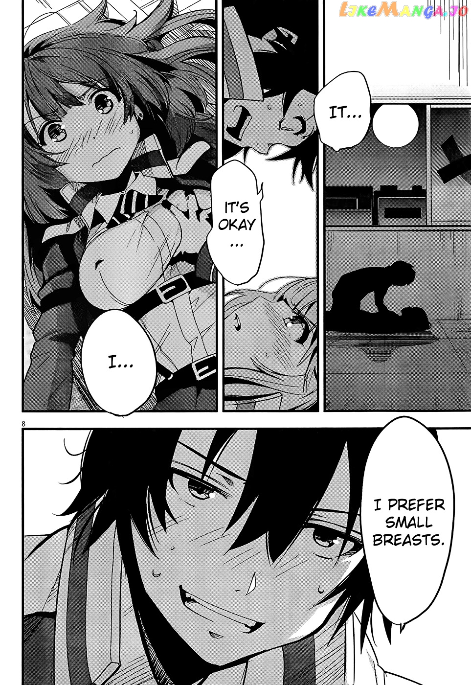Taimadou Gakuen 35 Shiken Shoutai chapter 4 - page 7