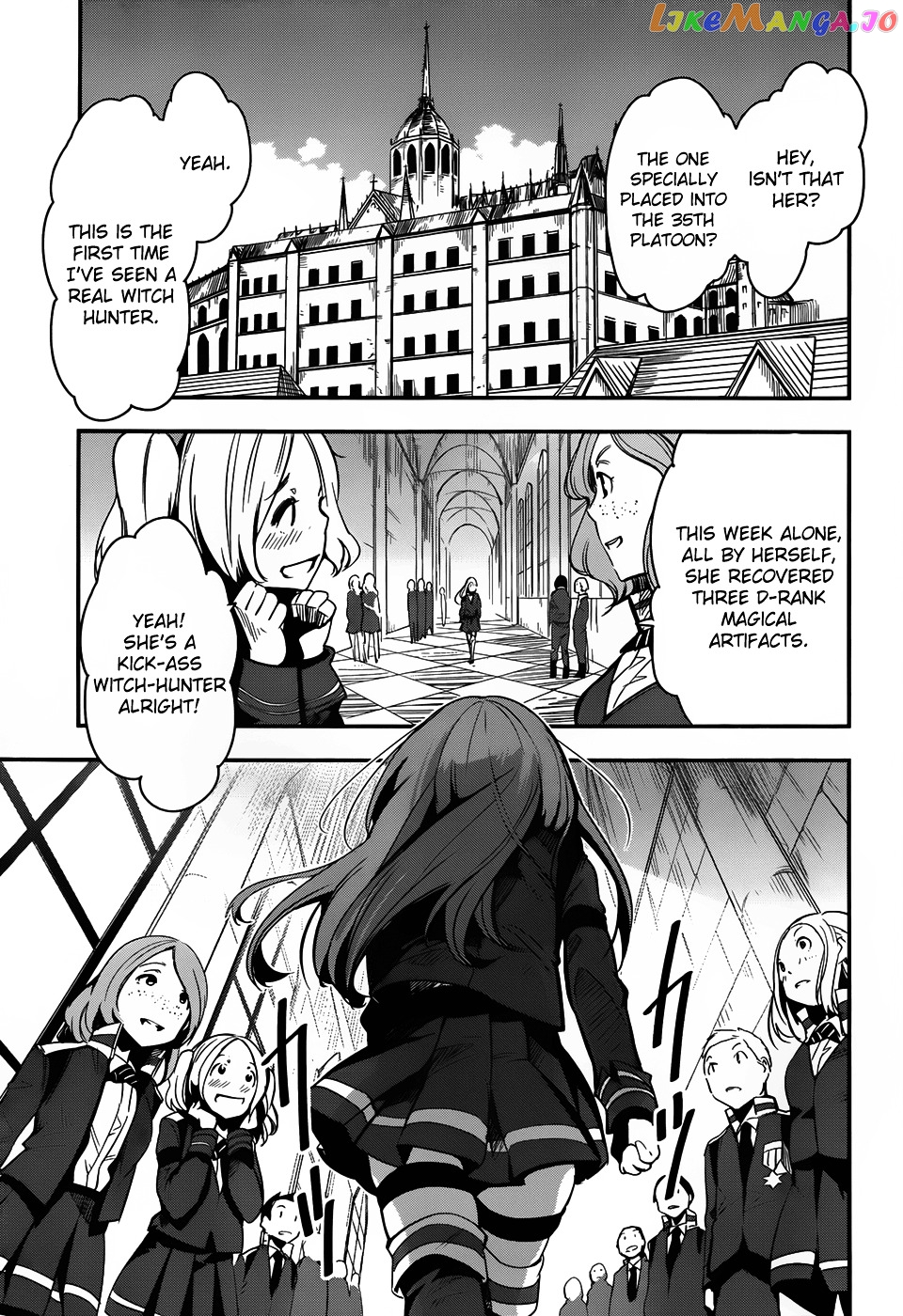 Taimadou Gakuen 35 Shiken Shoutai chapter 5 - page 2