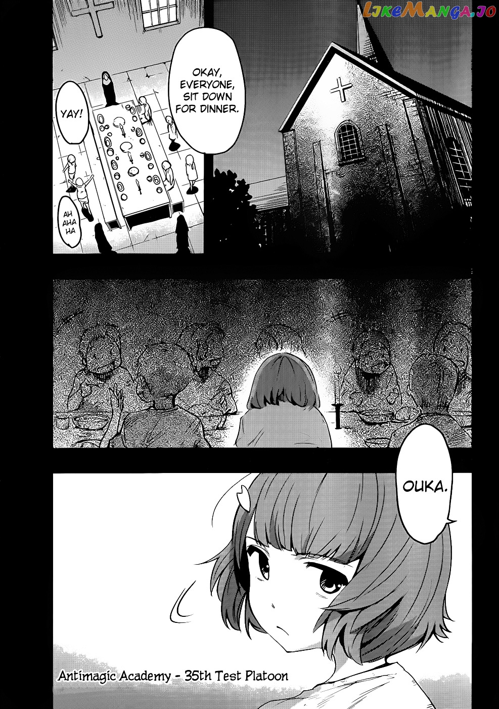 Taimadou Gakuen 35 Shiken Shoutai chapter 8 - page 2