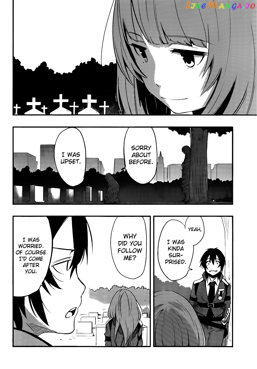 Taimadou Gakuen 35 Shiken Shoutai chapter 8 - page 5