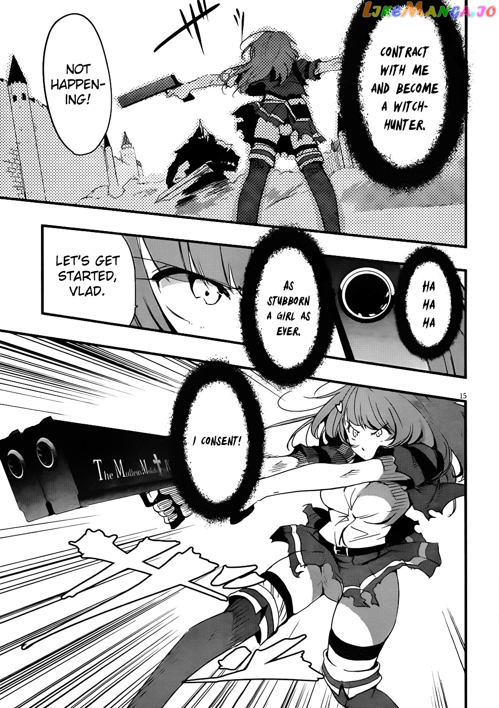 Taimadou Gakuen 35 Shiken Shoutai chapter 11 - page 16