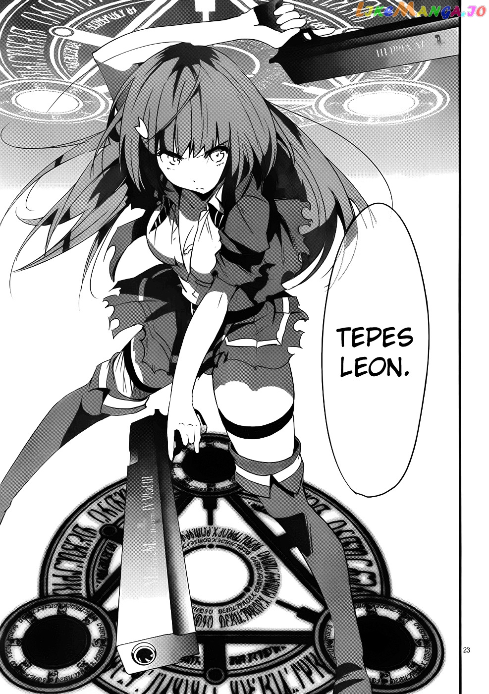 Taimadou Gakuen 35 Shiken Shoutai chapter 11 - page 24