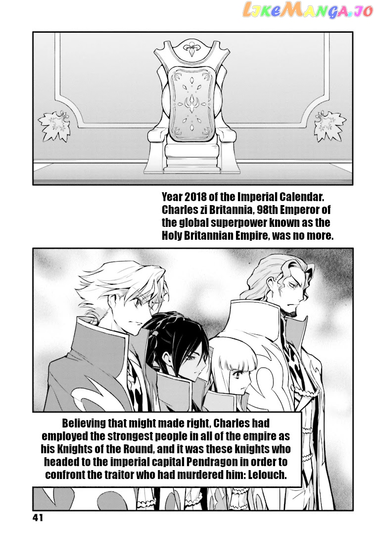 Code Geass: Lelouch of The Rebellion re chapter 6 - page 1