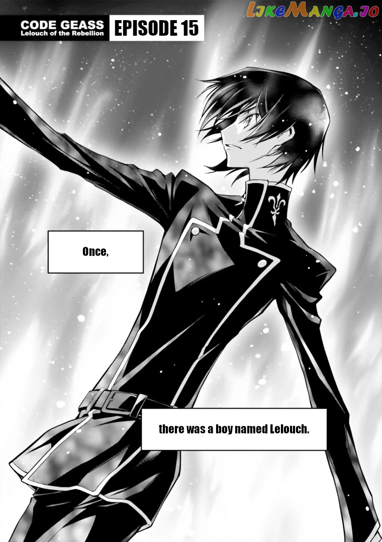 Code Geass: Lelouch of The Rebellion re chapter 15 - page 1