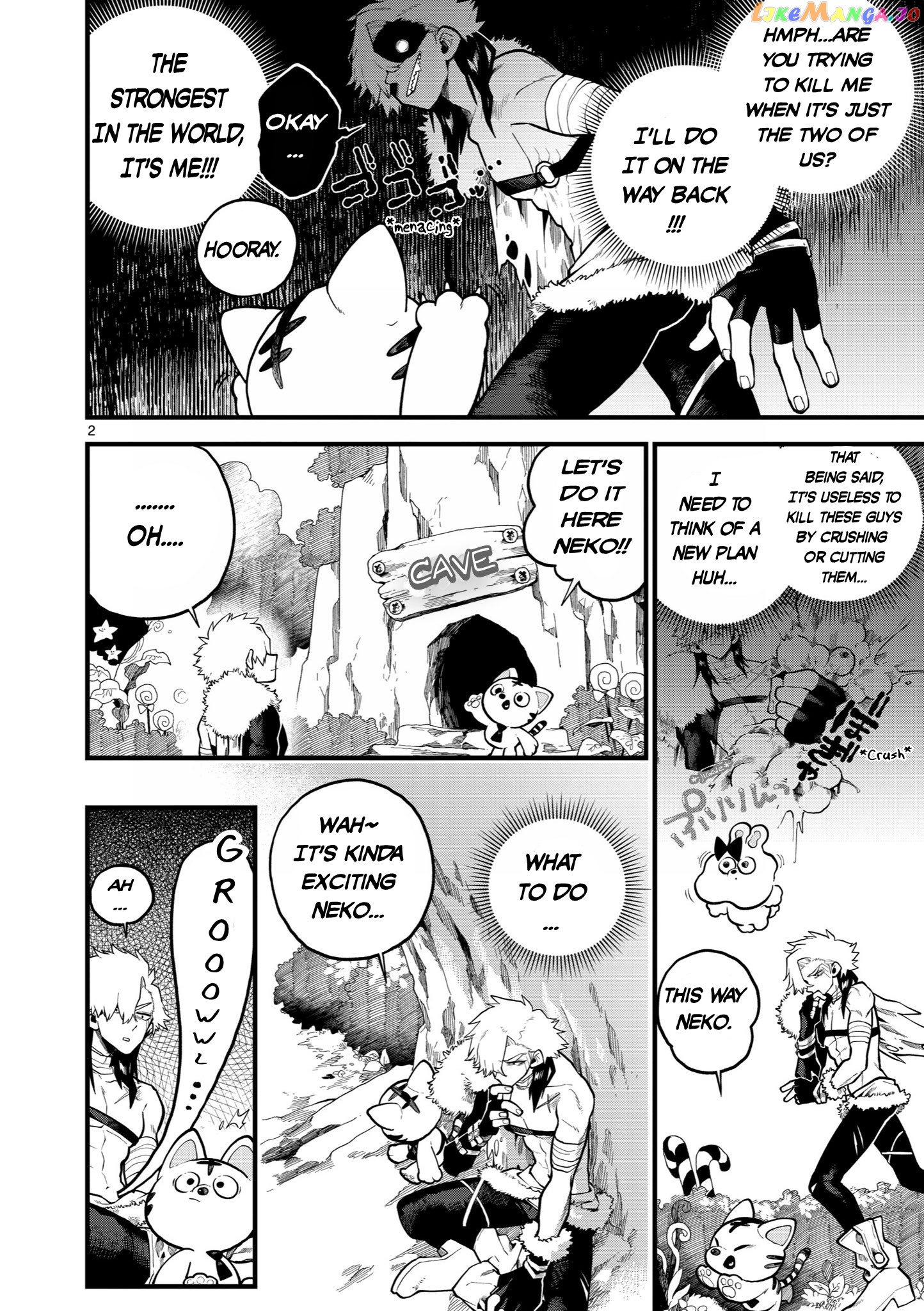 A Story About A Murderous Human Entering The World Of Cute Animals chapter 3 - page 2