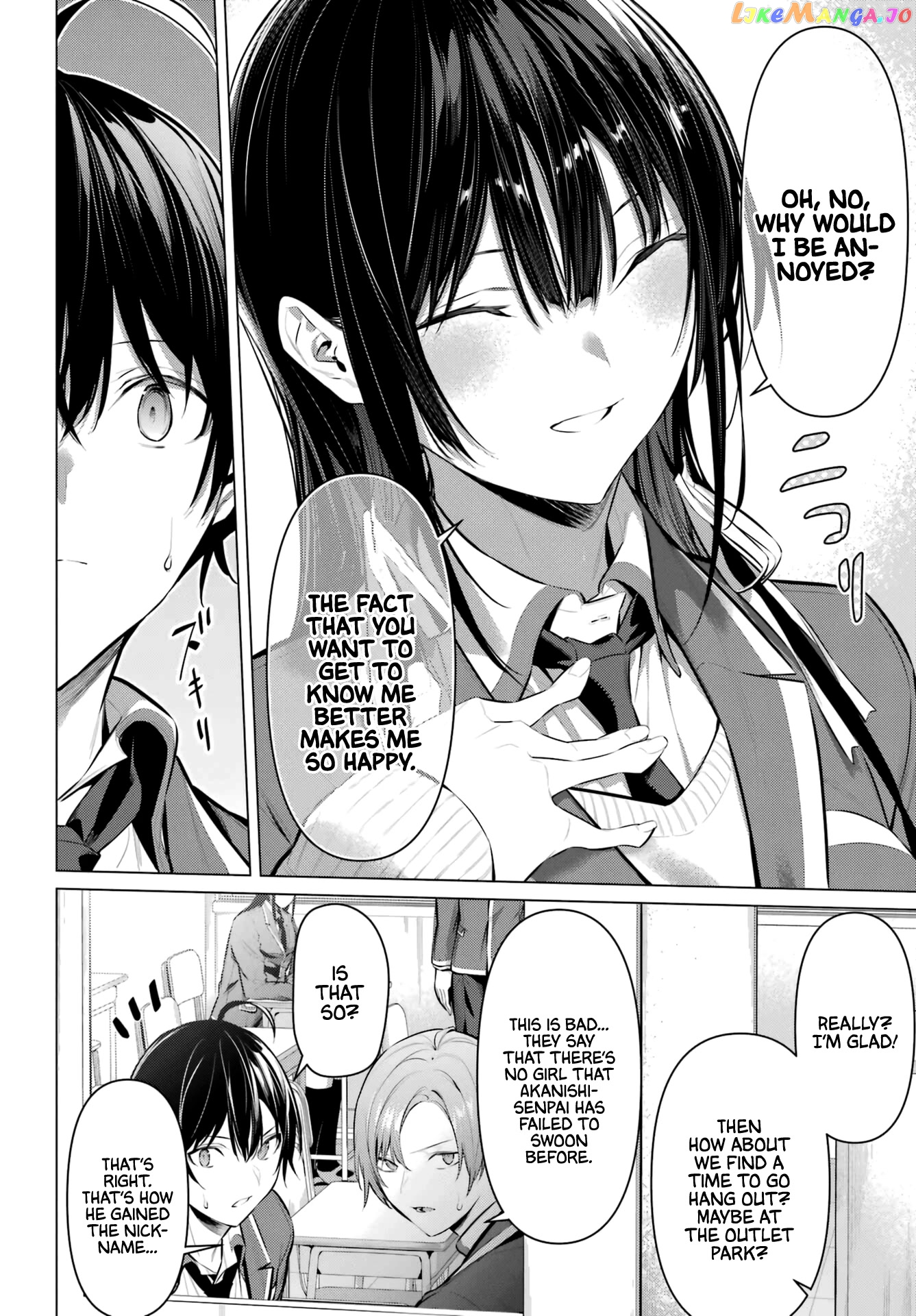 Haite Kudasai, Takamine-San chapter 41 - page 12