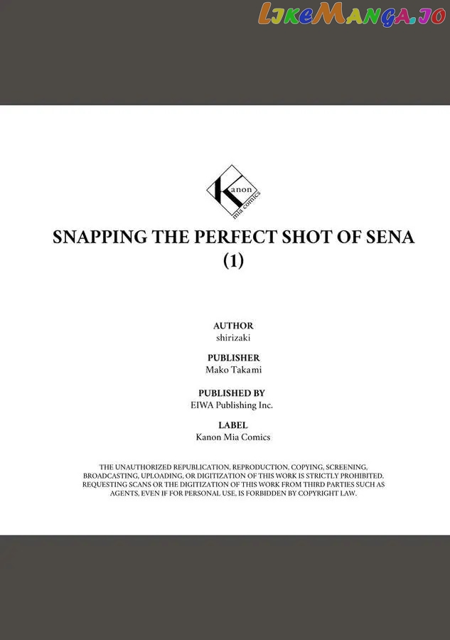Snapping the Perfect Shot of Sena Chapter 1 - page 32