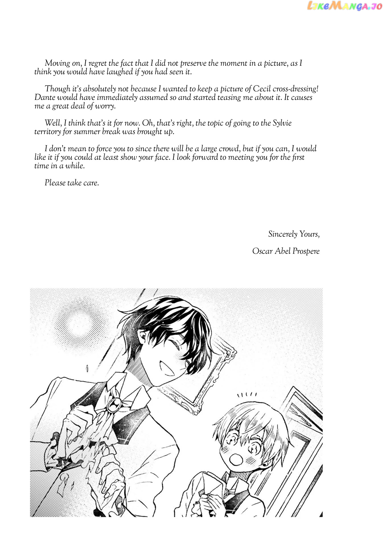 Cross-Dressing Villainess Cecilia Sylvie chapter 4.5 - page 4
