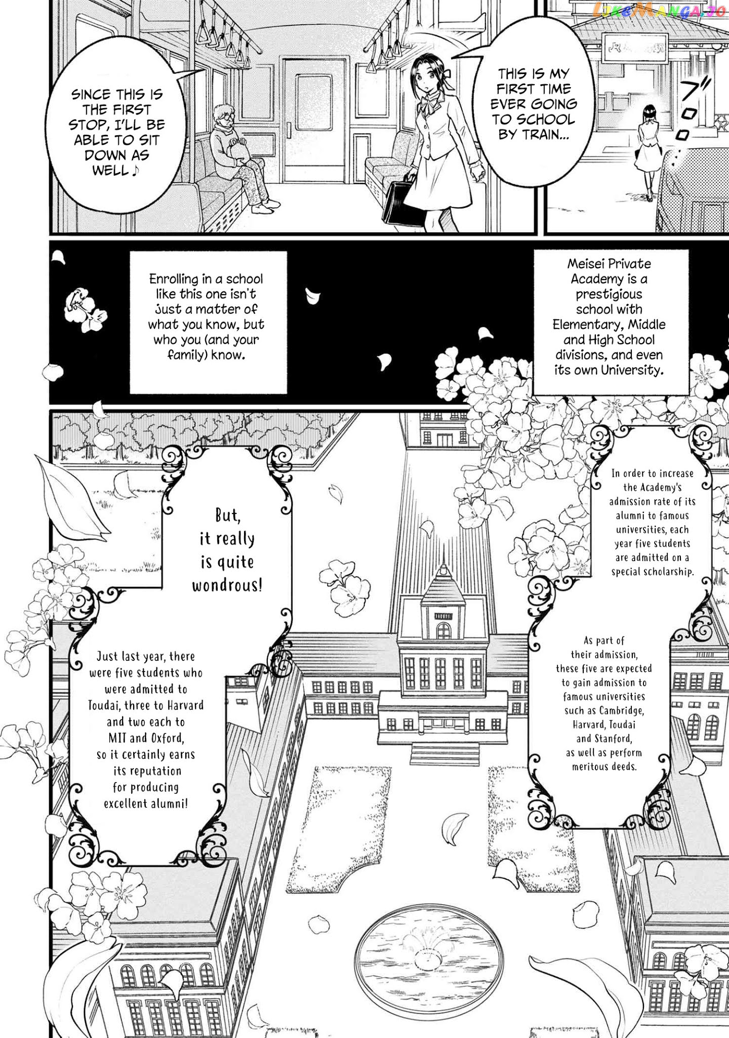 Reiko's Style: Despite Being Mistaken For A Rich Villainess, She's Actually Just Penniless chapter 1 - page 8