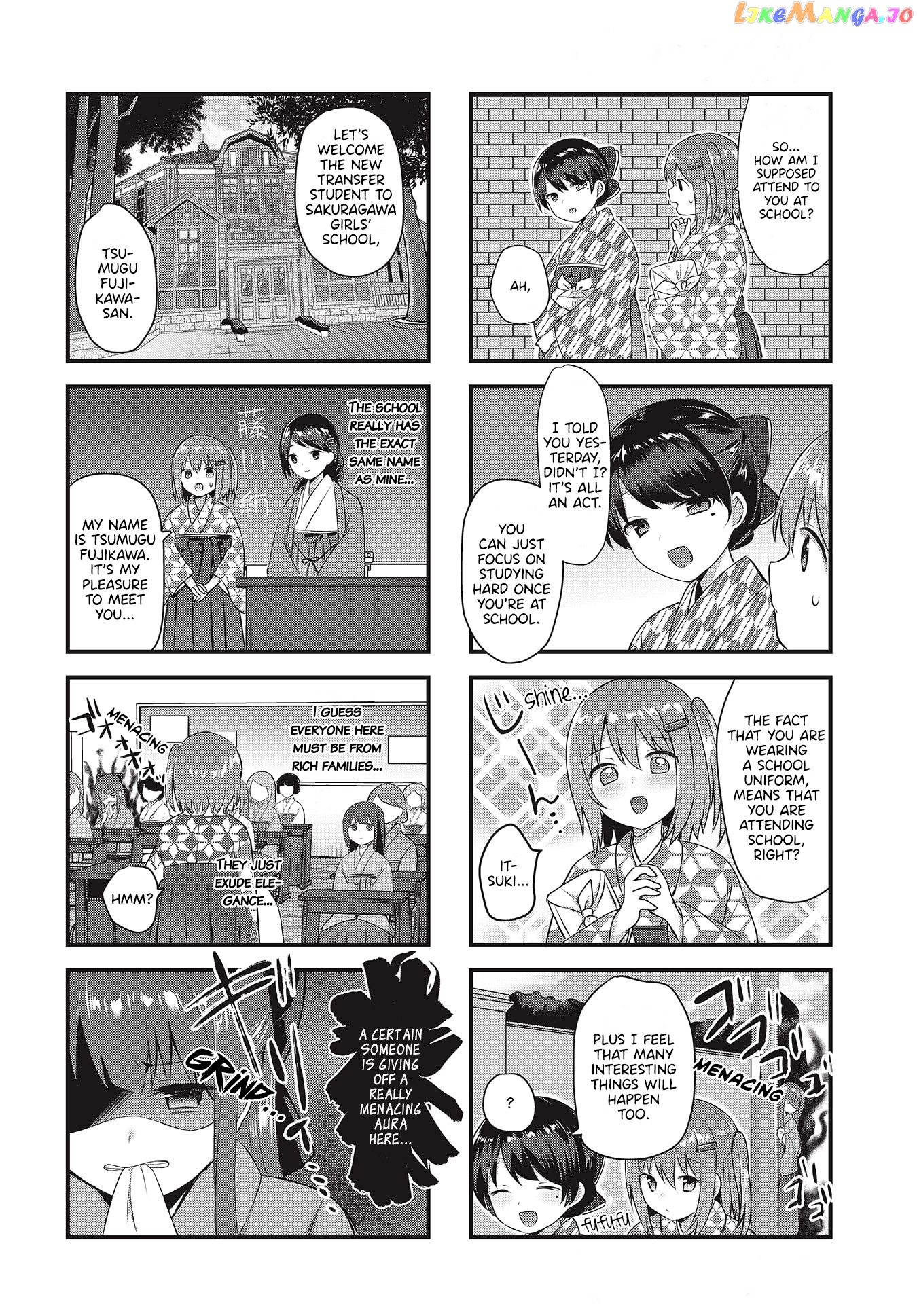 Spinning Maiden And The Taishou Moon chapter 3 - page 4