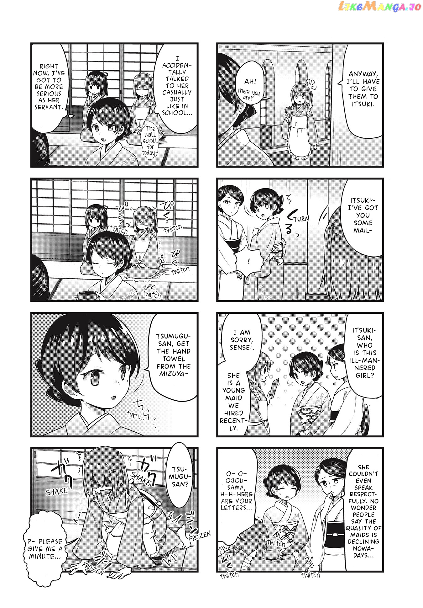 Spinning Maiden And The Taishou Moon chapter 5 - page 4