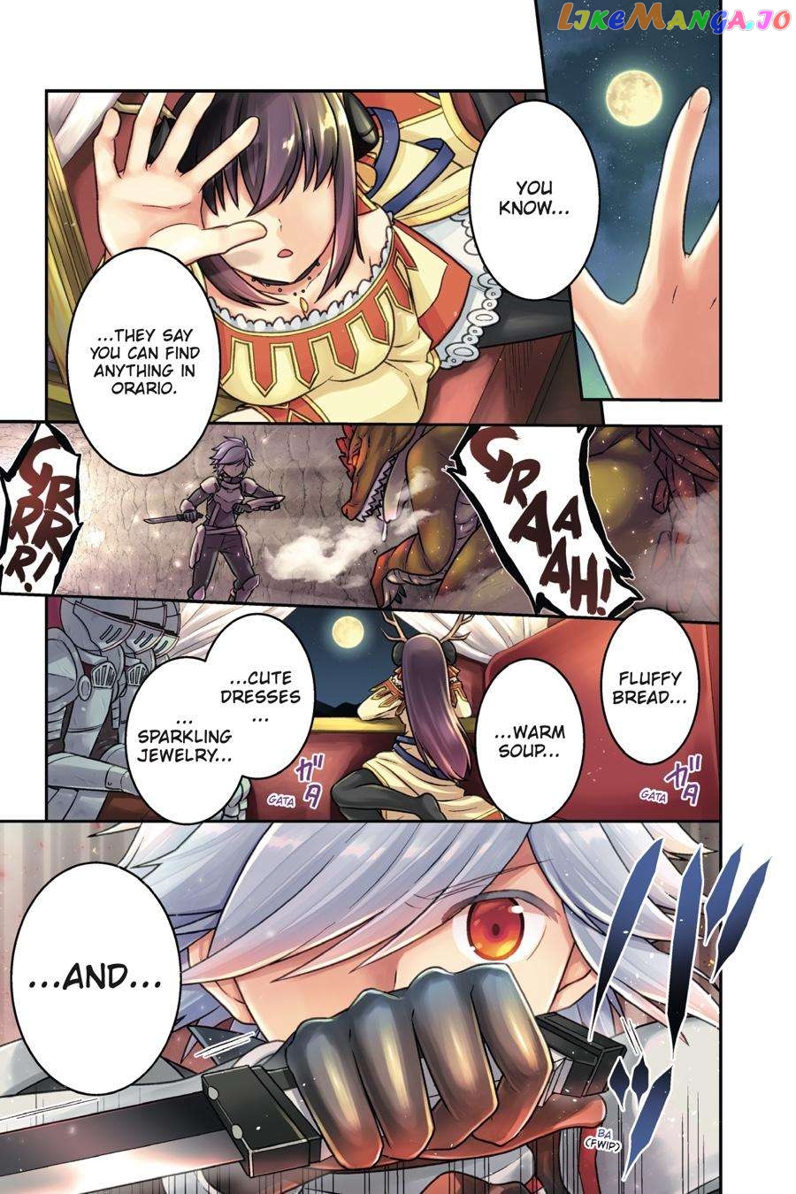 Is It Wrong to Try to Pick Up Girls in a Dungeon - Memoria Freese chapter 1 - page 4