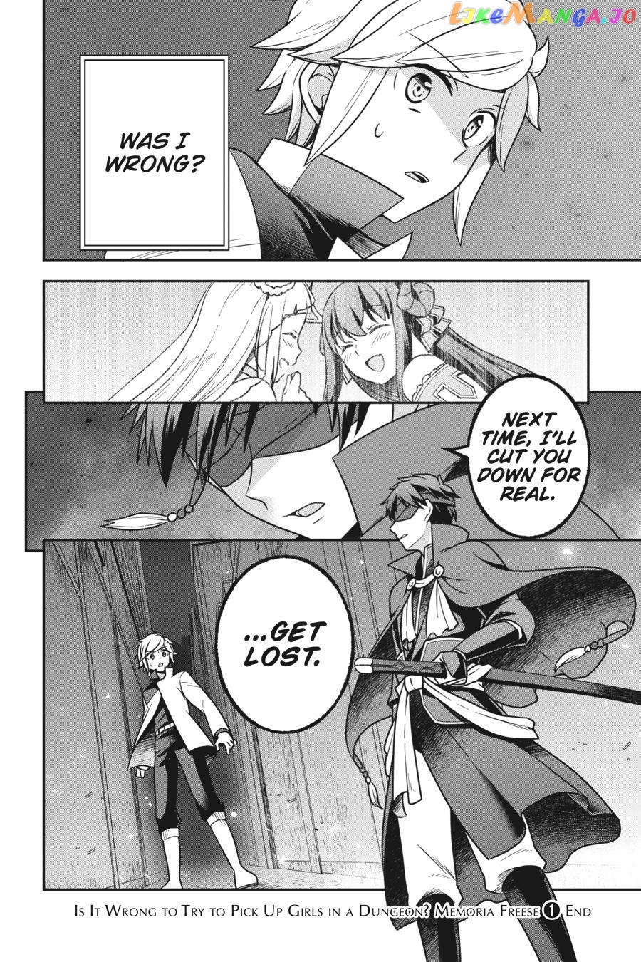 Is It Wrong to Try to Pick Up Girls in a Dungeon - Memoria Freese chapter 4 - page 44