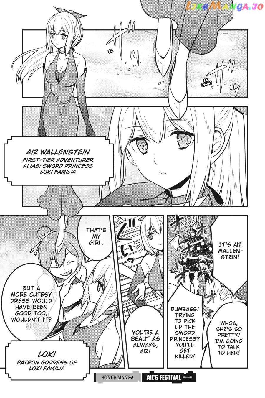 Is It Wrong to Try to Pick Up Girls in a Dungeon - Memoria Freese chapter 4.5 - page 2