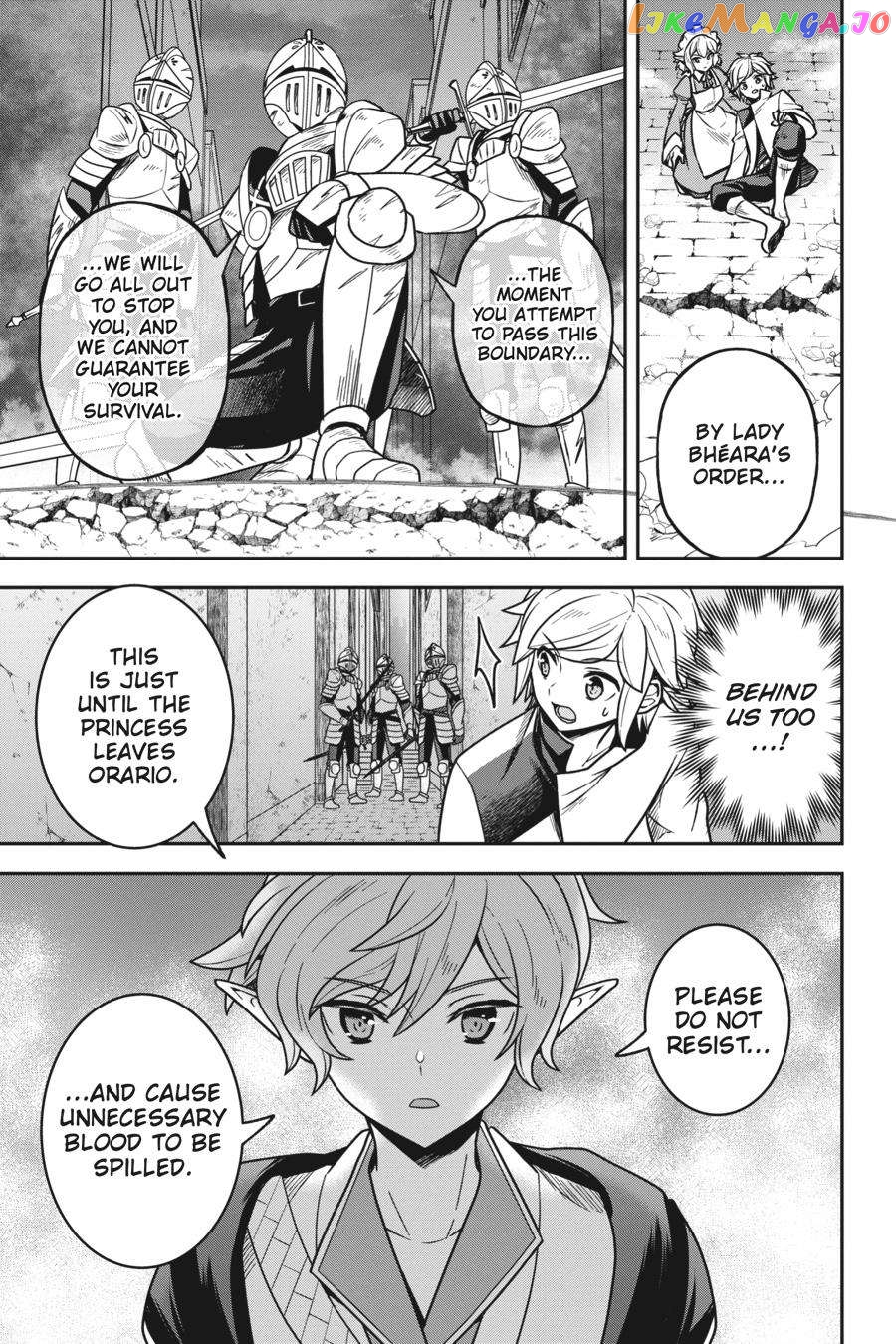 Is It Wrong to Try to Pick Up Girls in a Dungeon - Memoria Freese chapter 7 - page 7