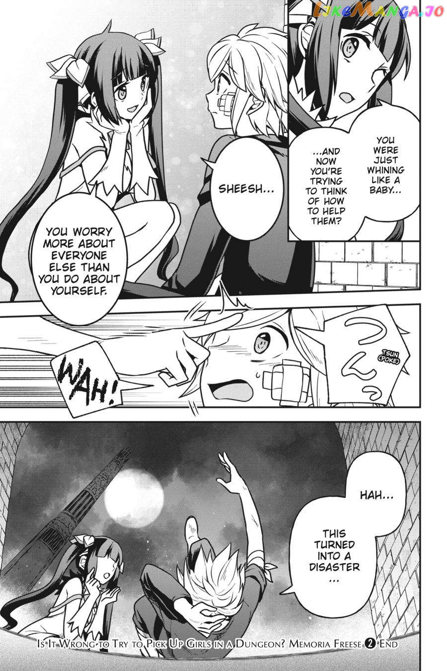 Is It Wrong to Try to Pick Up Girls in a Dungeon - Memoria Freese chapter 8 - page 34