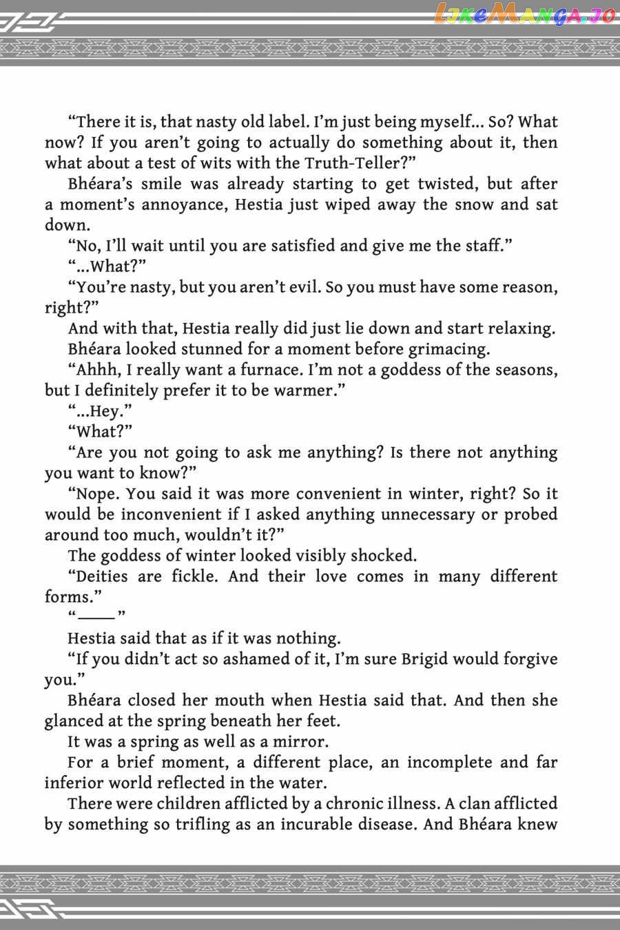 Is It Wrong to Try to Pick Up Girls in a Dungeon - Memoria Freese Chapter 9.5 - page 4