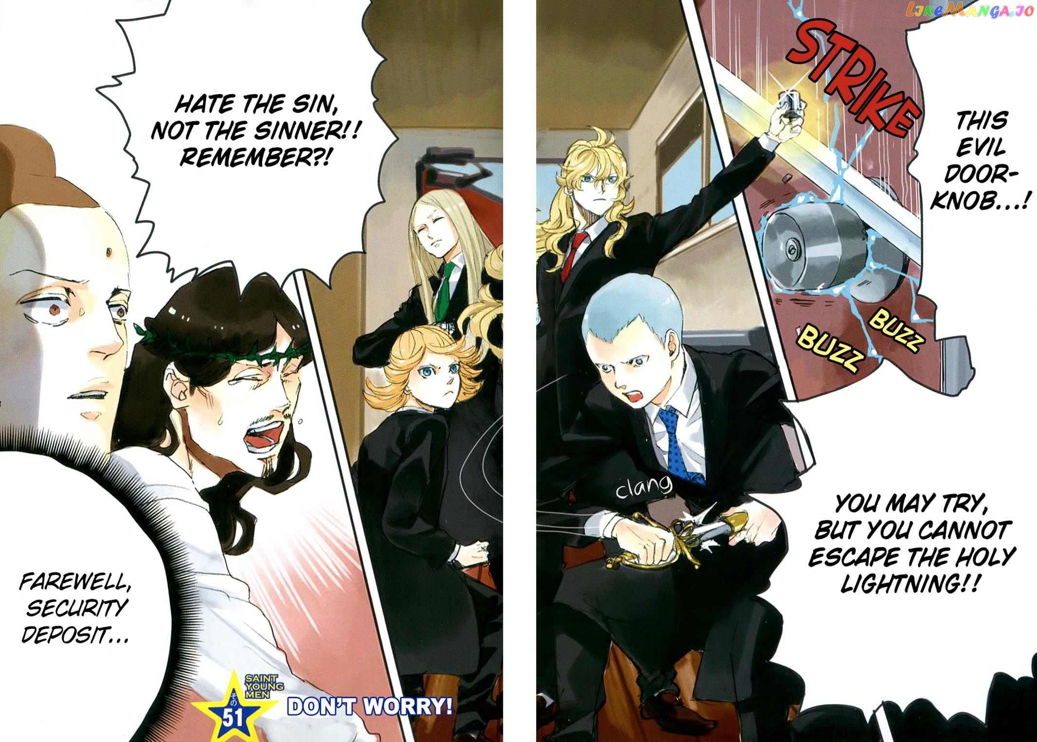 Saint Oniisan chapter 51 - page 4