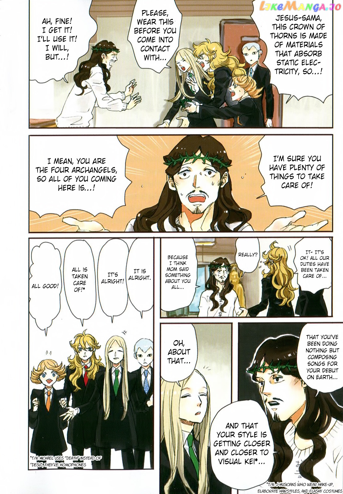 Saint Oniisan chapter 51 - page 5