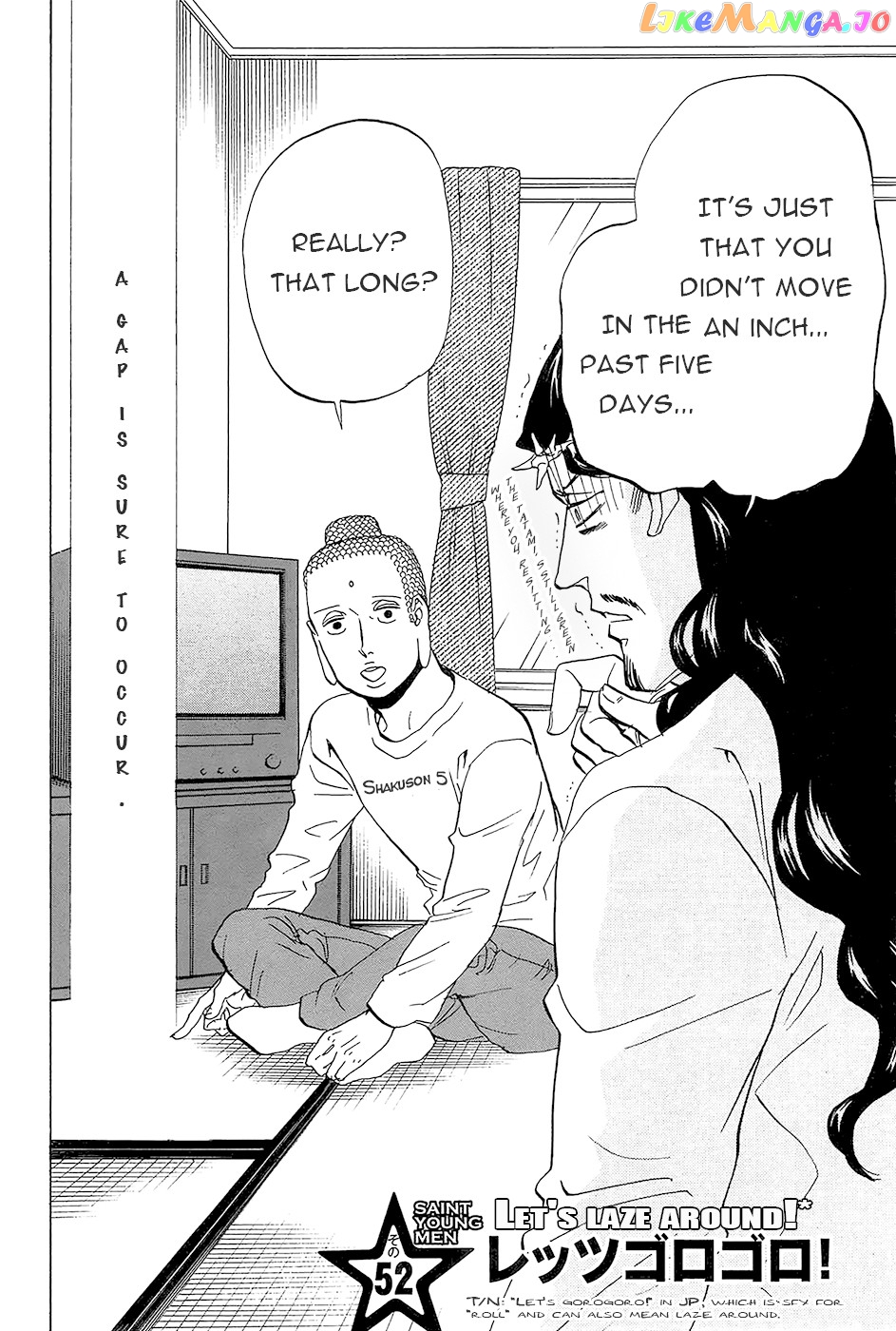 Saint Oniisan chapter 52 - page 4