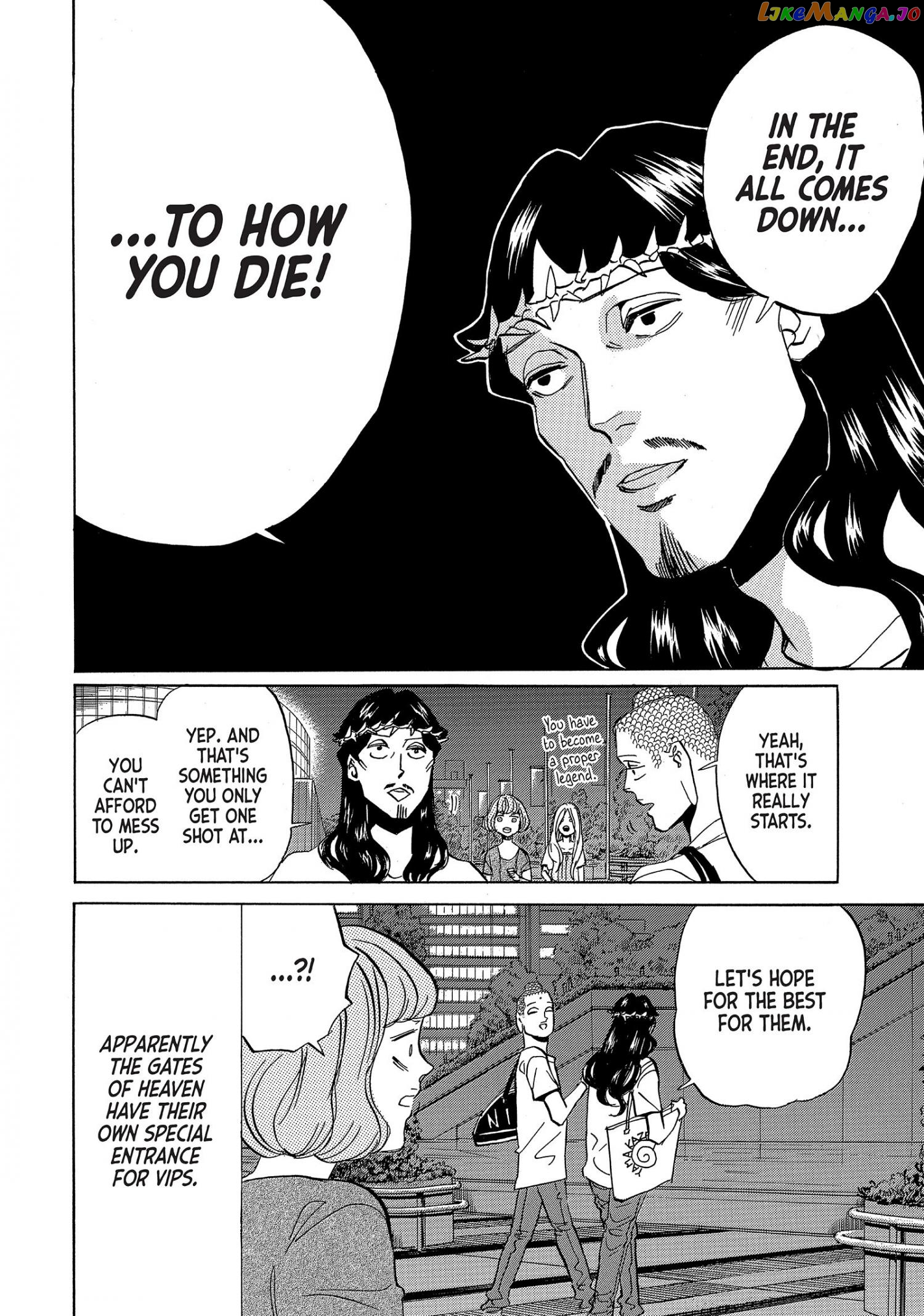 Saint Oniisan chapter 53 - page 16