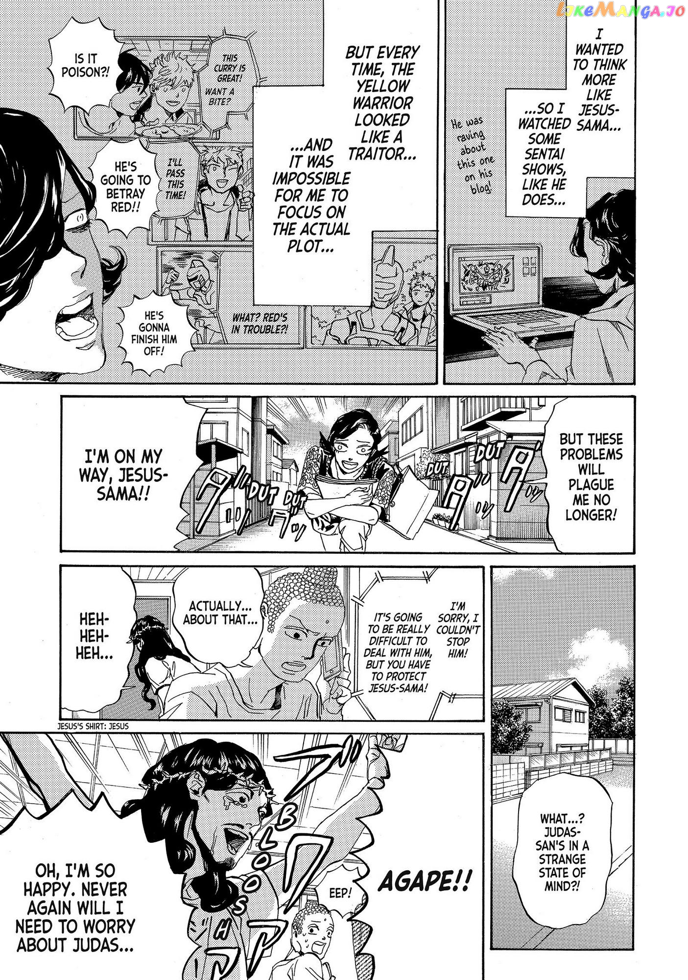 Saint Oniisan chapter 73 - page 10