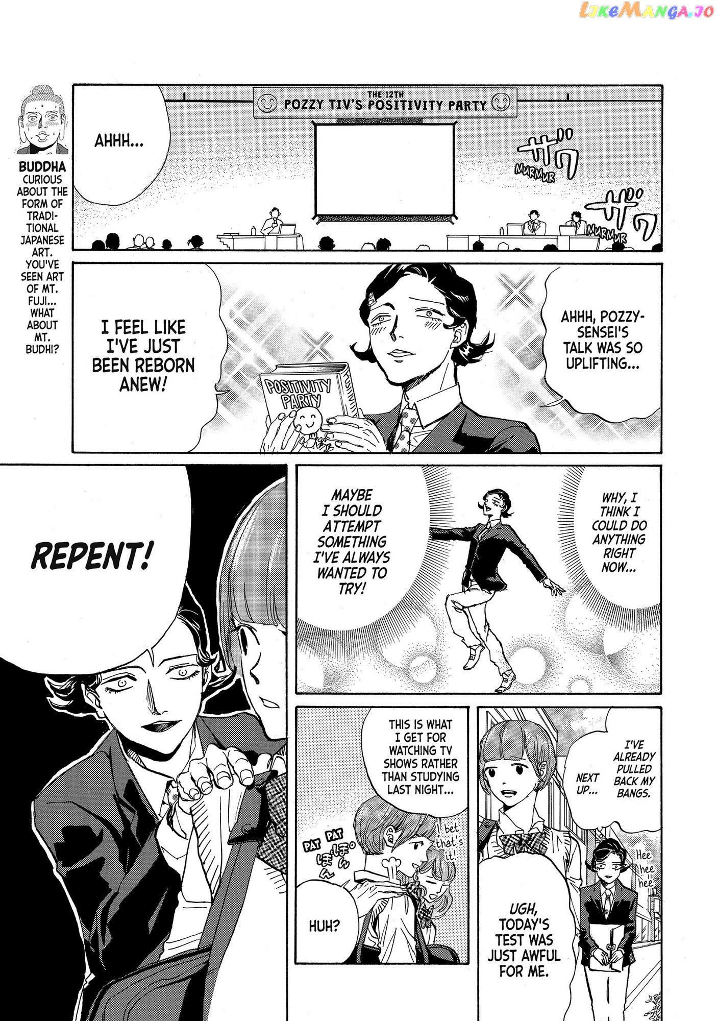 Saint Oniisan chapter 73 - page 8