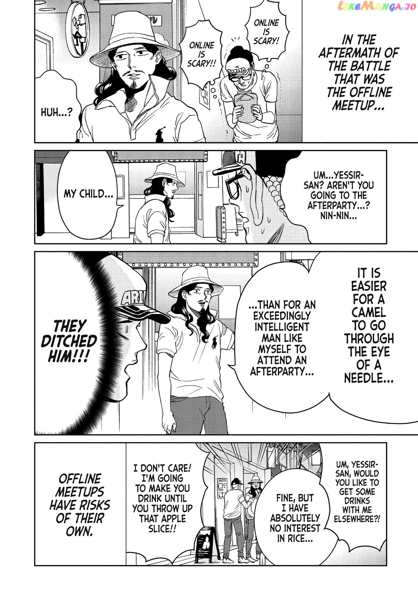 Saint Oniisan chapter 95 - page 16