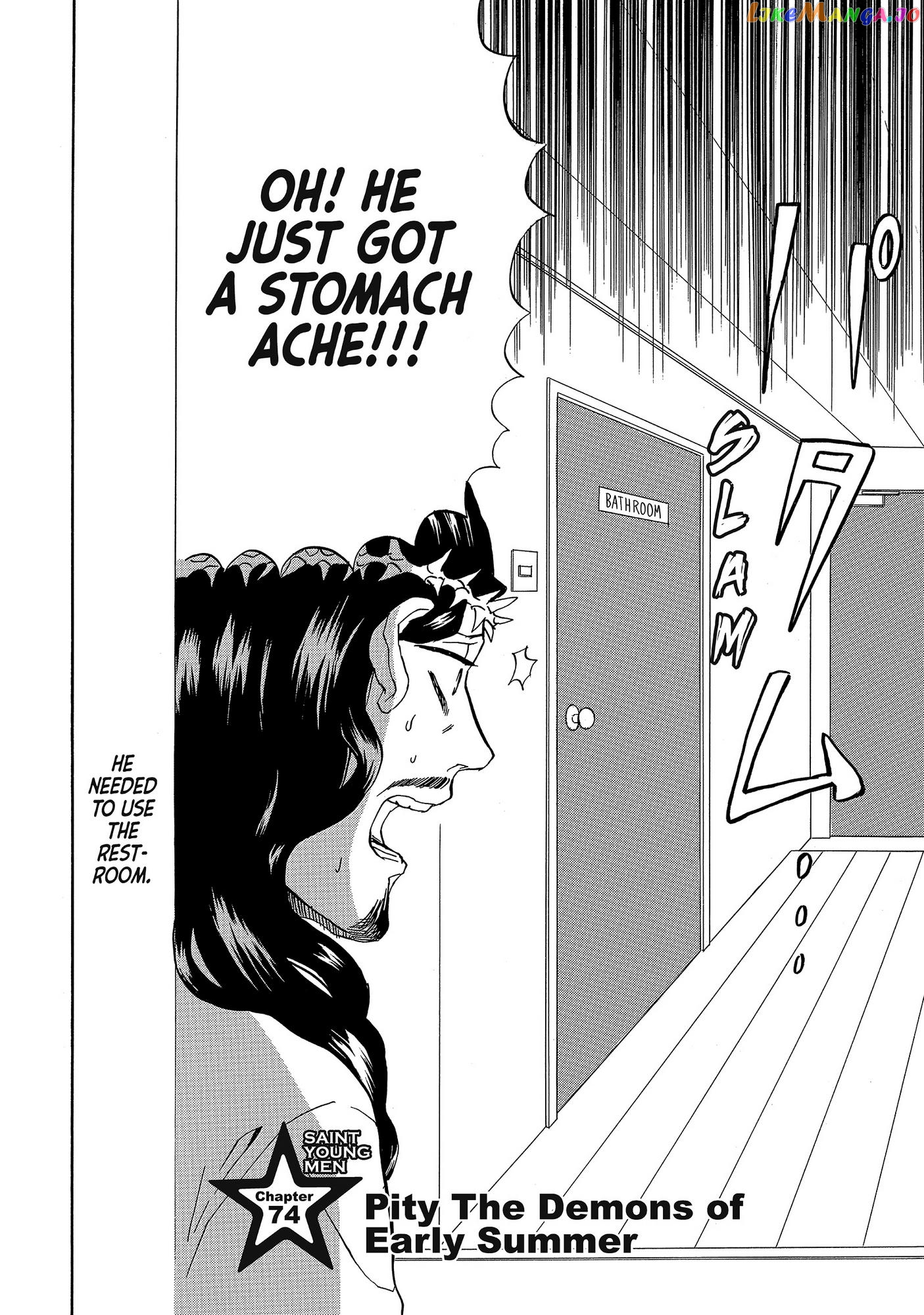 Saint Oniisan chapter 74 - page 2