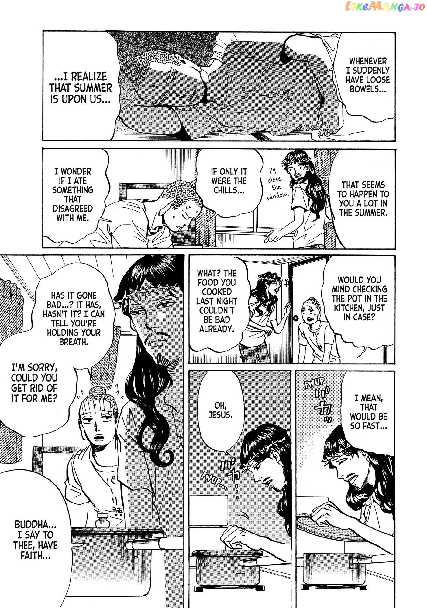 Saint Oniisan chapter 74 - page 3