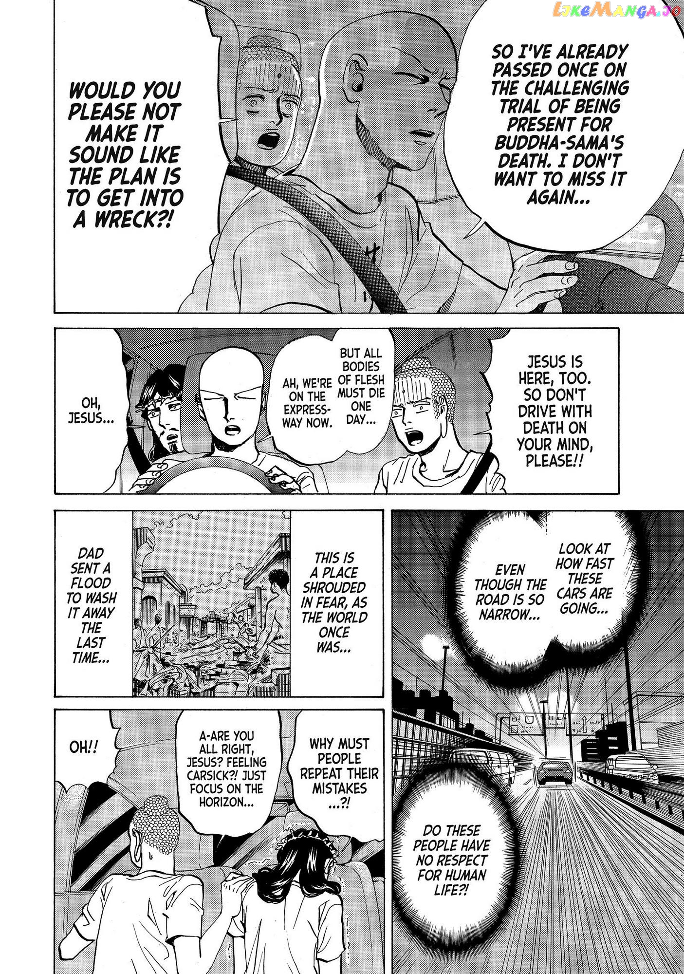 Saint Oniisan chapter 75 - page 10