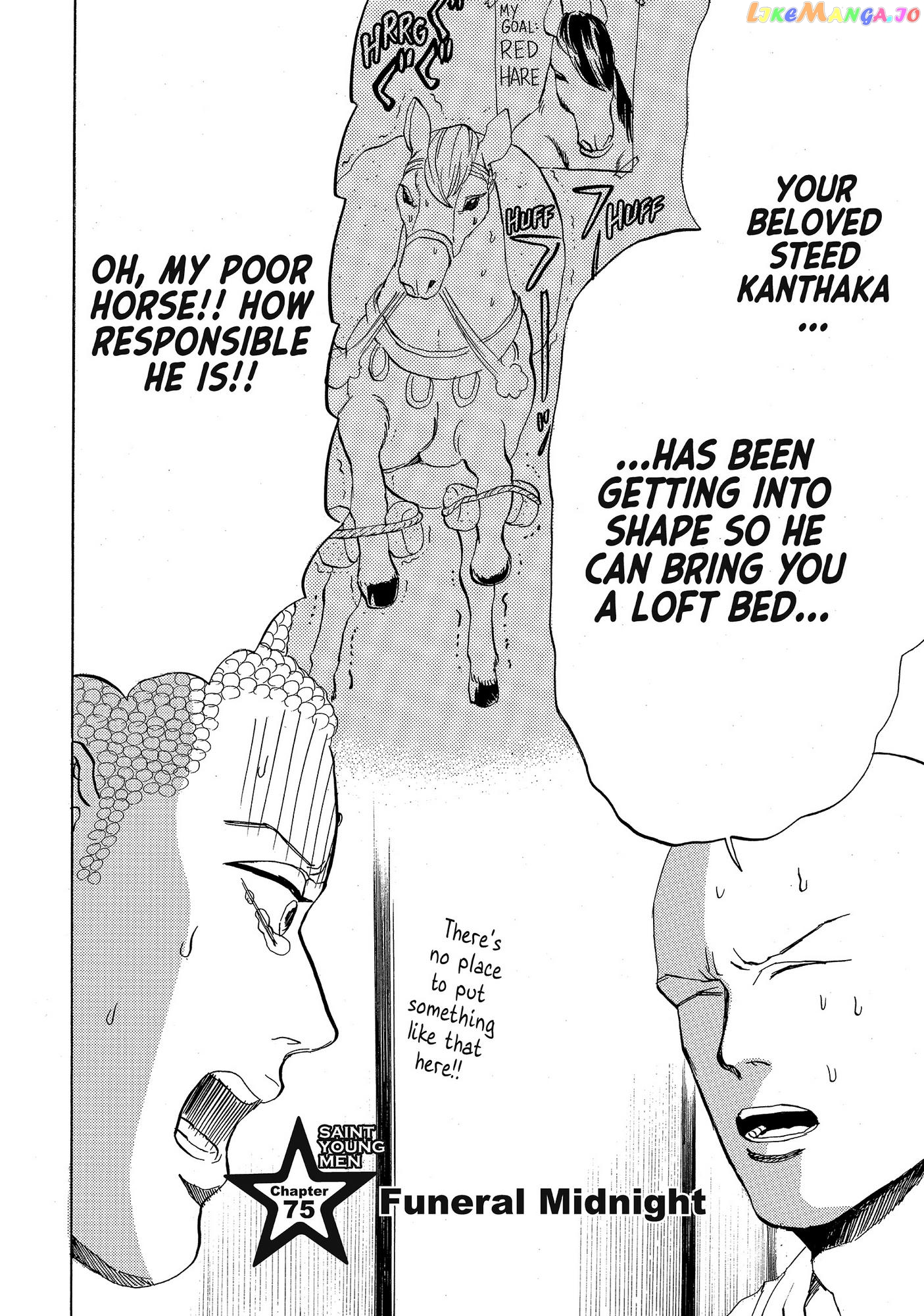 Saint Oniisan chapter 75 - page 2