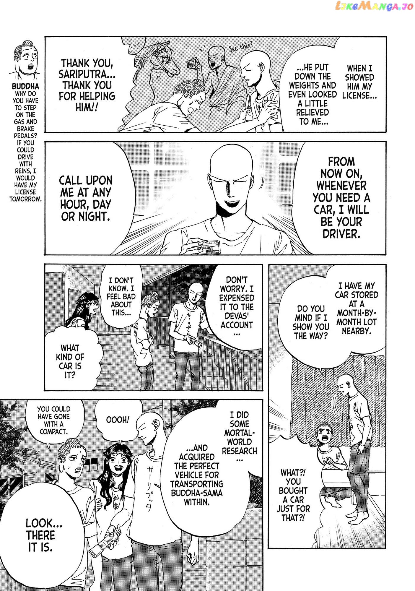Saint Oniisan chapter 75 - page 3