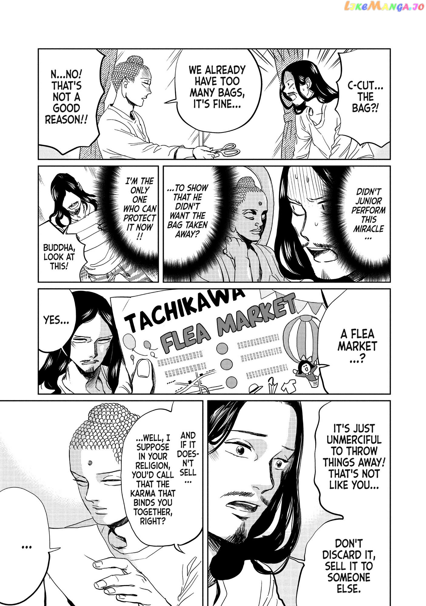 Saint Oniisan chapter 97 - page 13