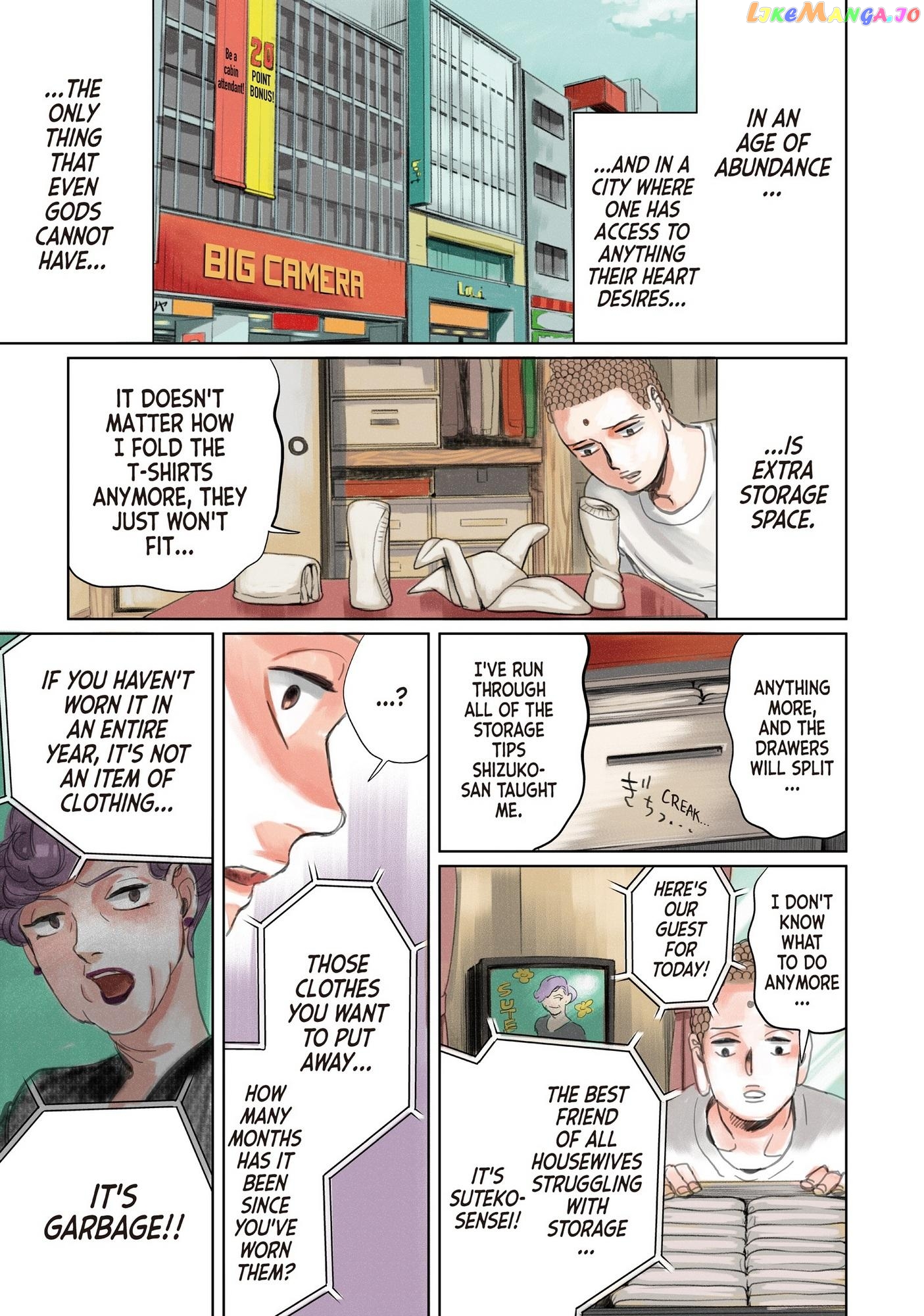 Saint Oniisan chapter 97 - page 4