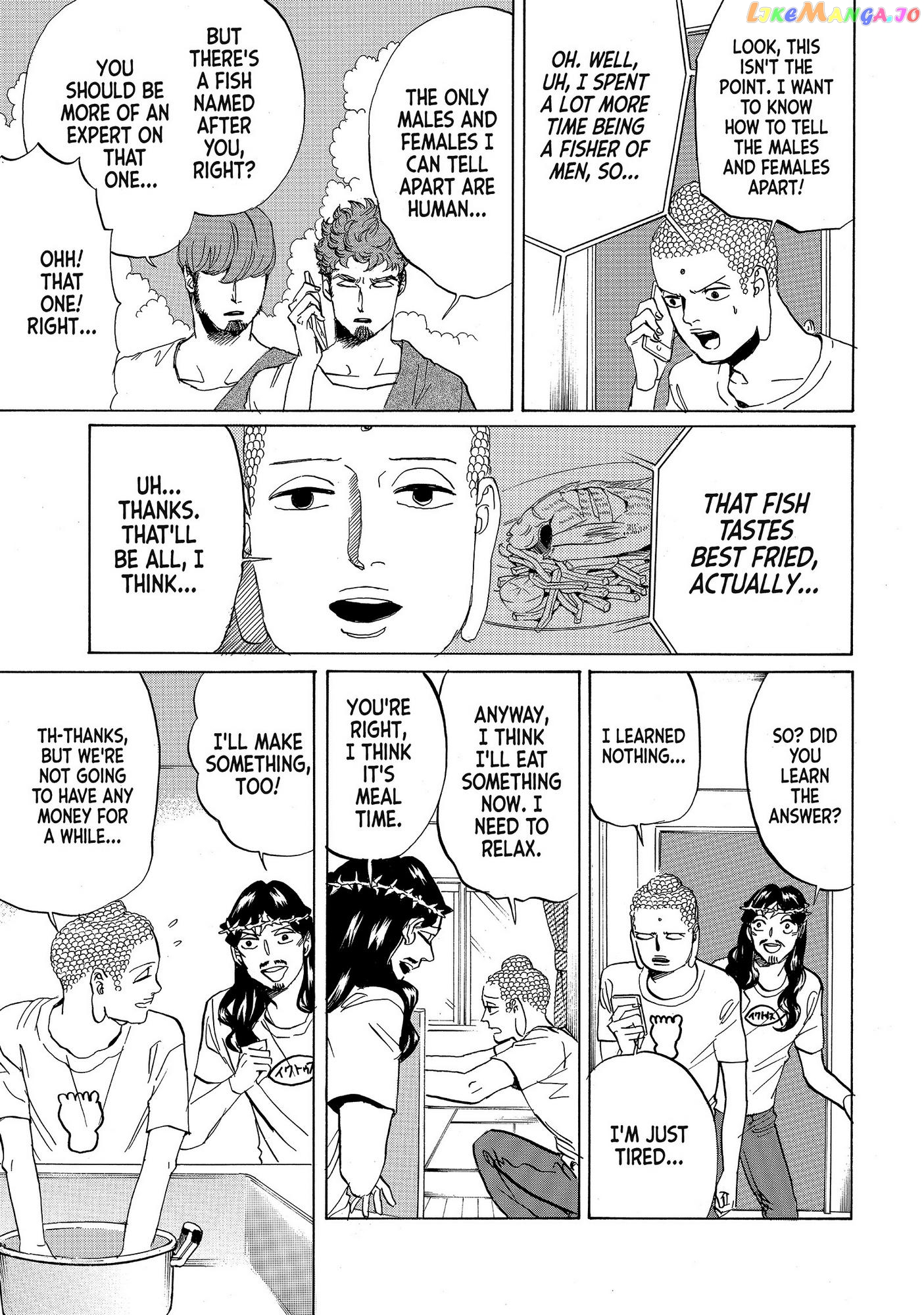 Saint Oniisan chapter 76 - page 9