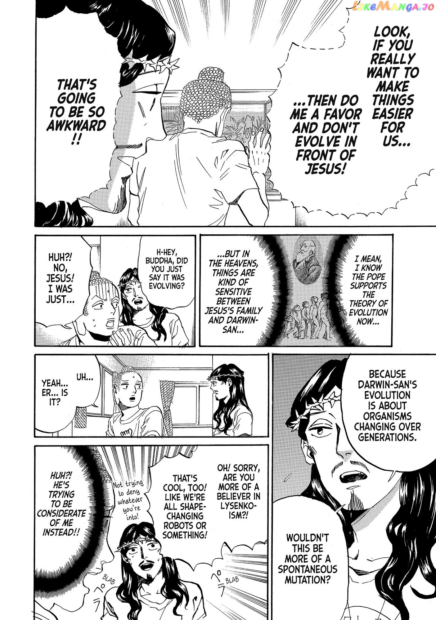 Saint Oniisan chapter 76 - page 12