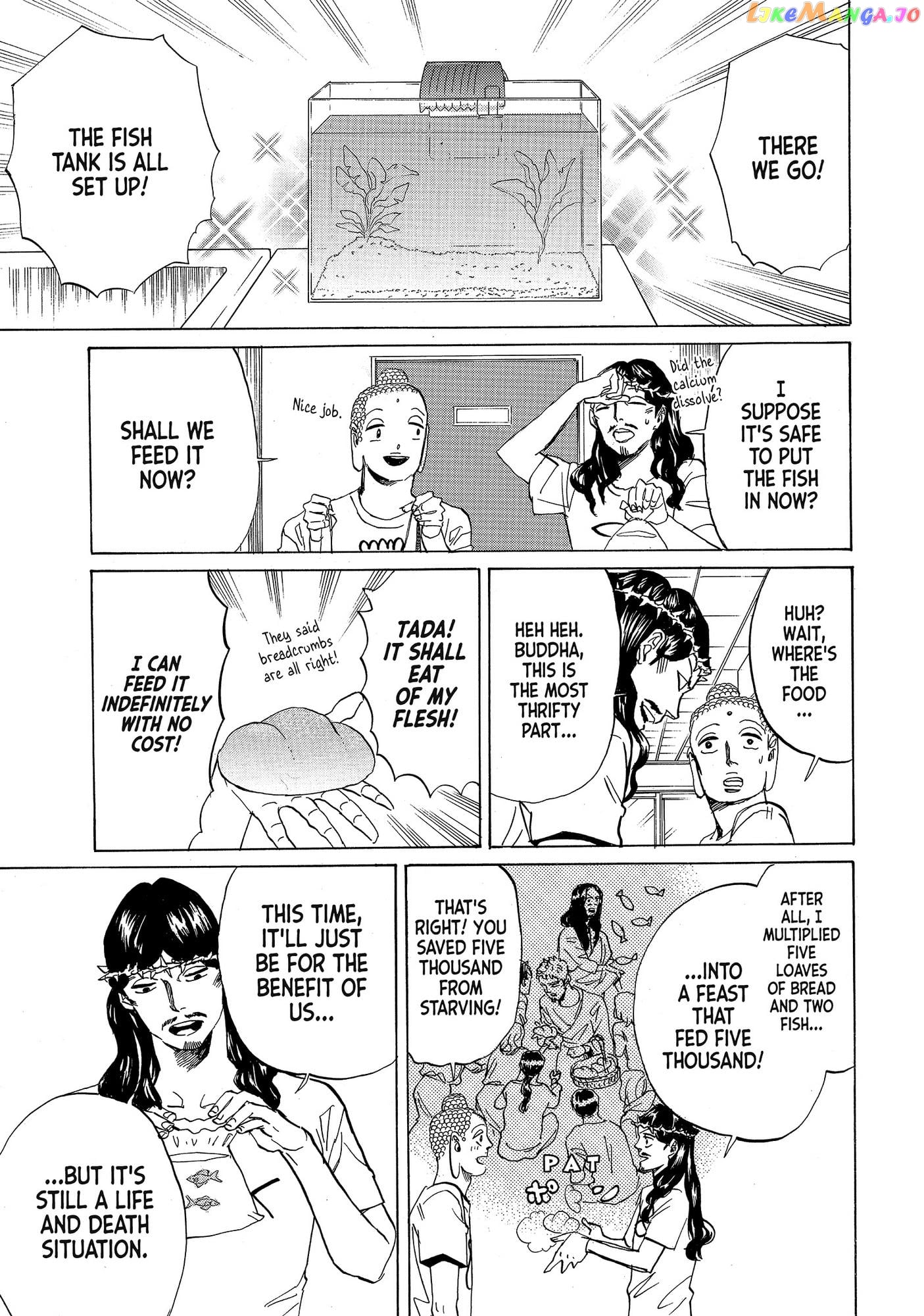 Saint Oniisan chapter 76 - page 5
