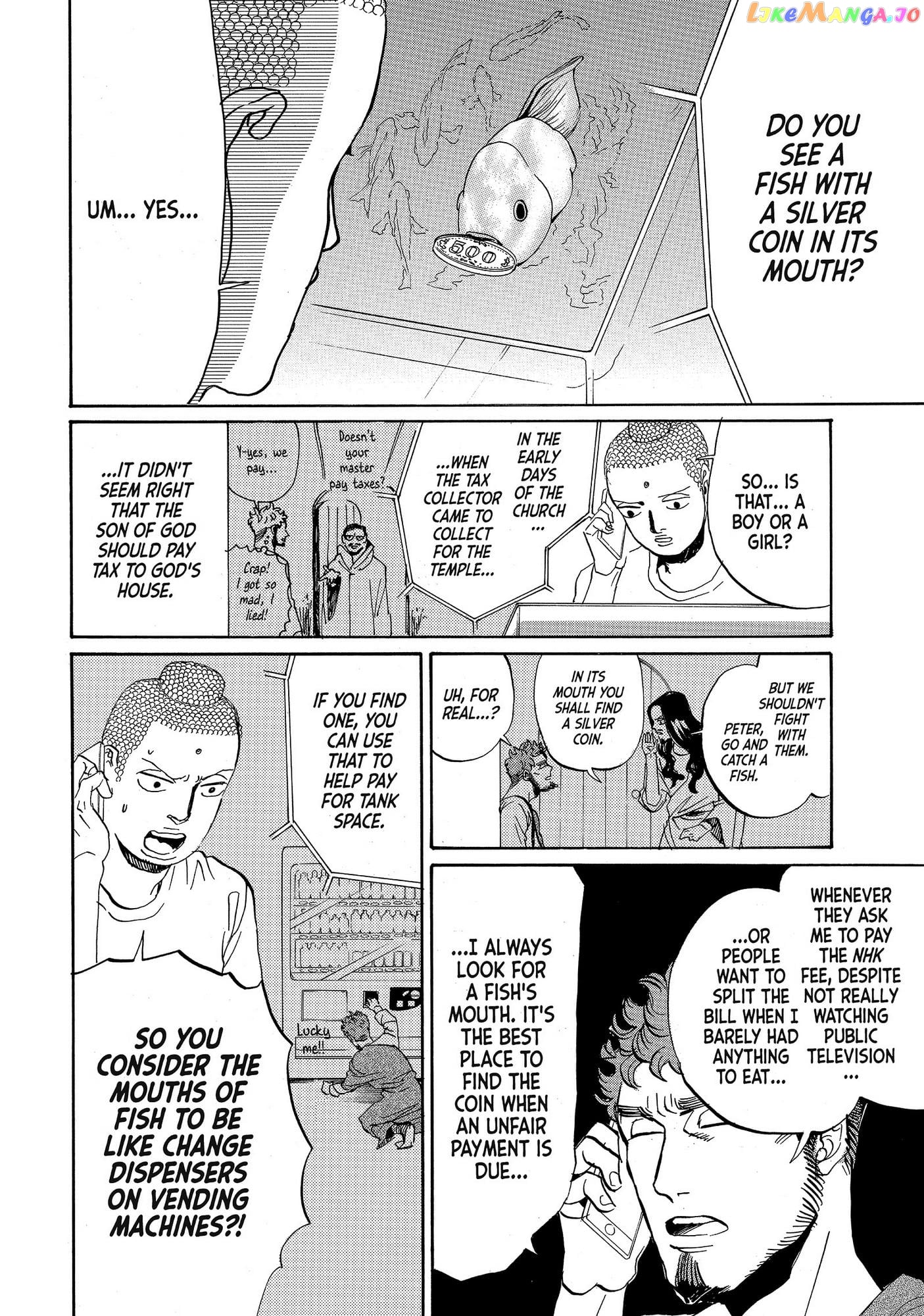Saint Oniisan chapter 76 - page 8