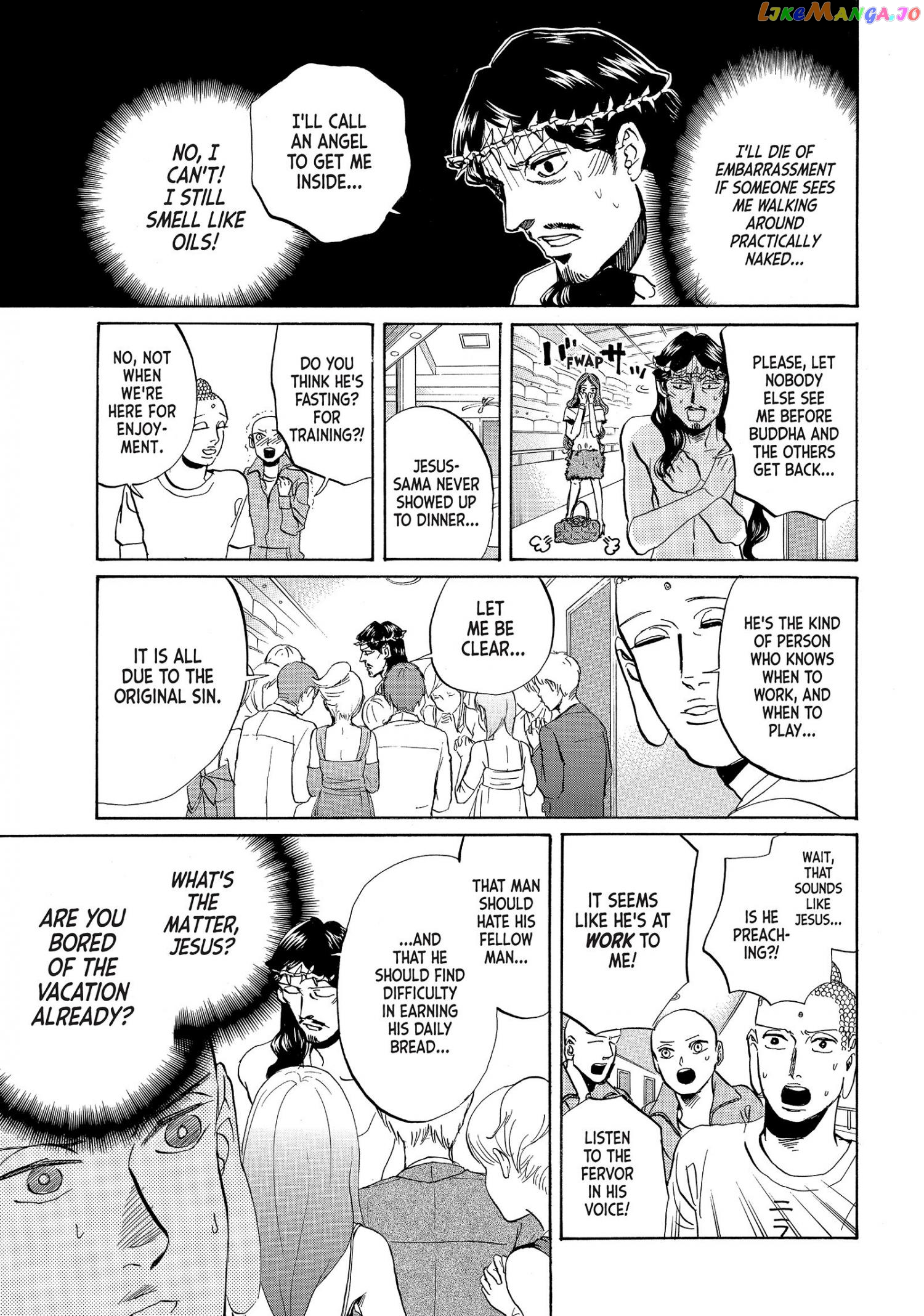 Saint Oniisan chapter 57 - page 11