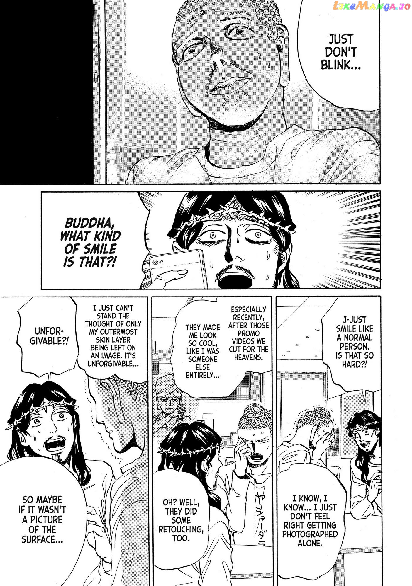 Saint Oniisan chapter 77 - page 11