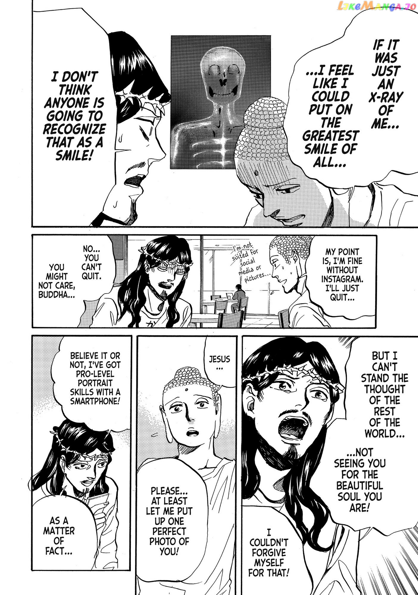 Saint Oniisan chapter 77 - page 12