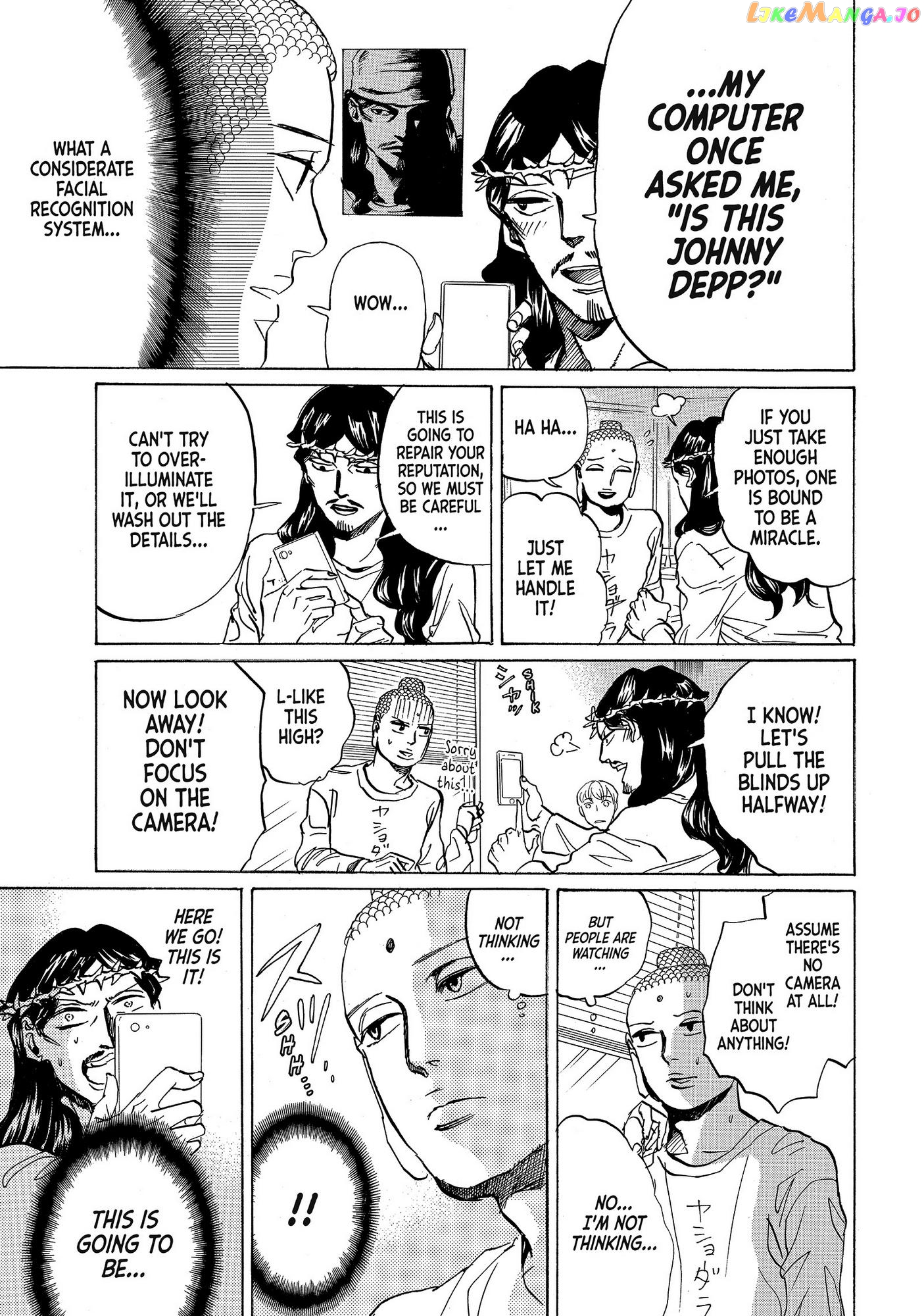 Saint Oniisan chapter 77 - page 13