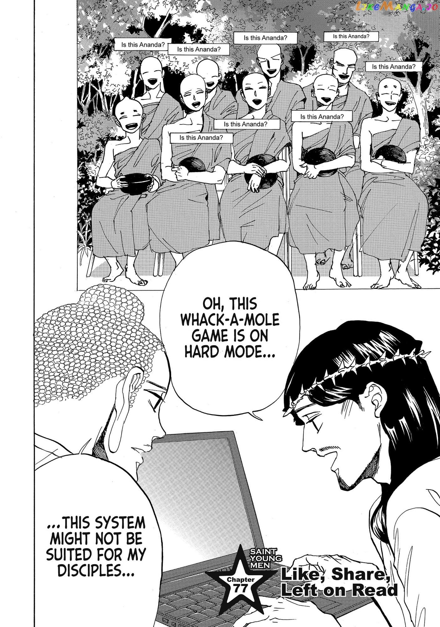 Saint Oniisan chapter 77 - page 2