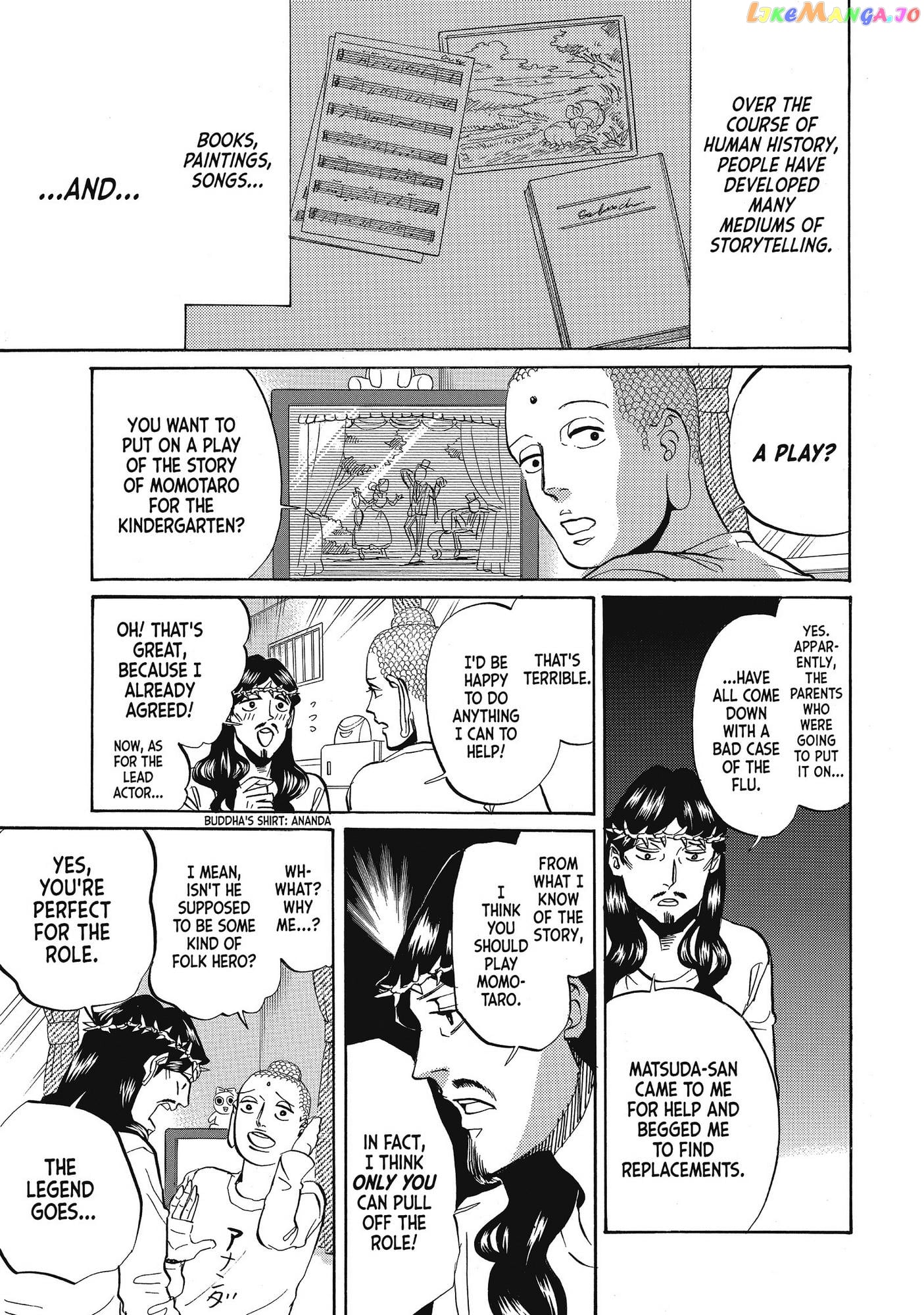 Saint Oniisan chapter 58 - page 2