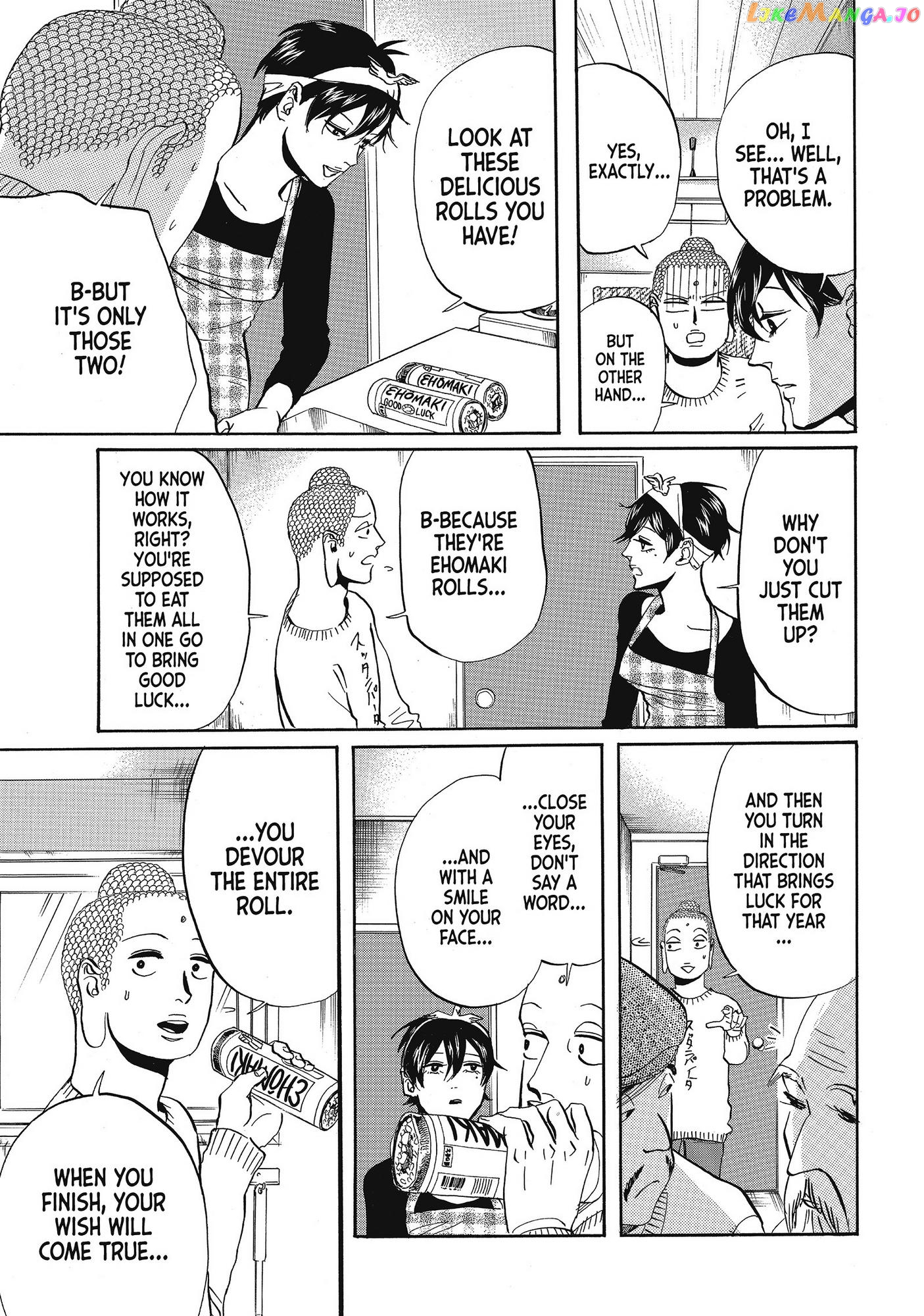 Saint Oniisan chapter 60 - page 11